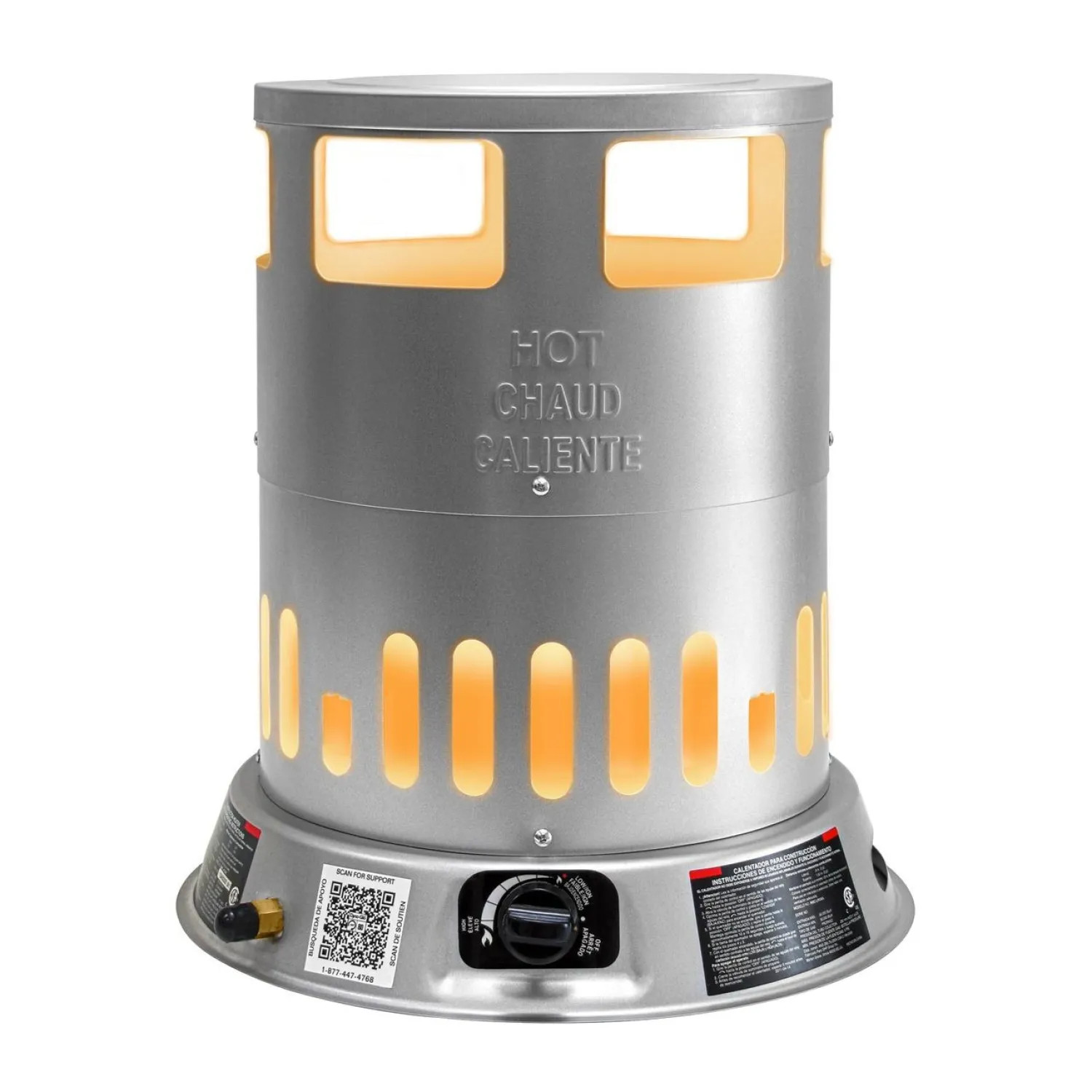 LPC80 World Marketing DuraHeat Propane Convection Heater, 50,000 to 80,000 BTU - LPC80
