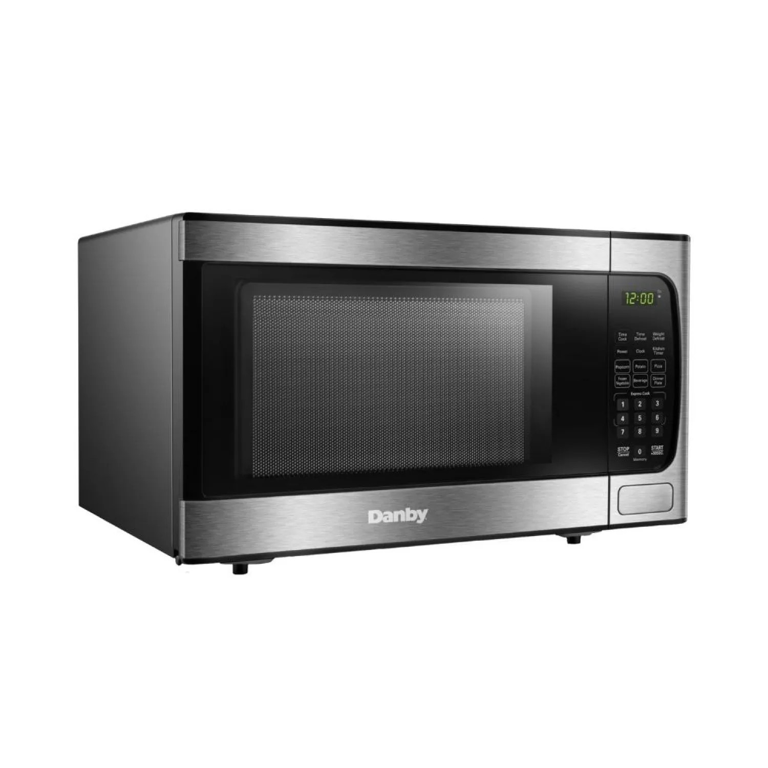  DBMW0924BBS/DMW09 Danby DBMW0924BBS/DMW09 0.9 cu ft. CounterTop Microwave Stainless Steel with Convenience Cooking Controls - Black