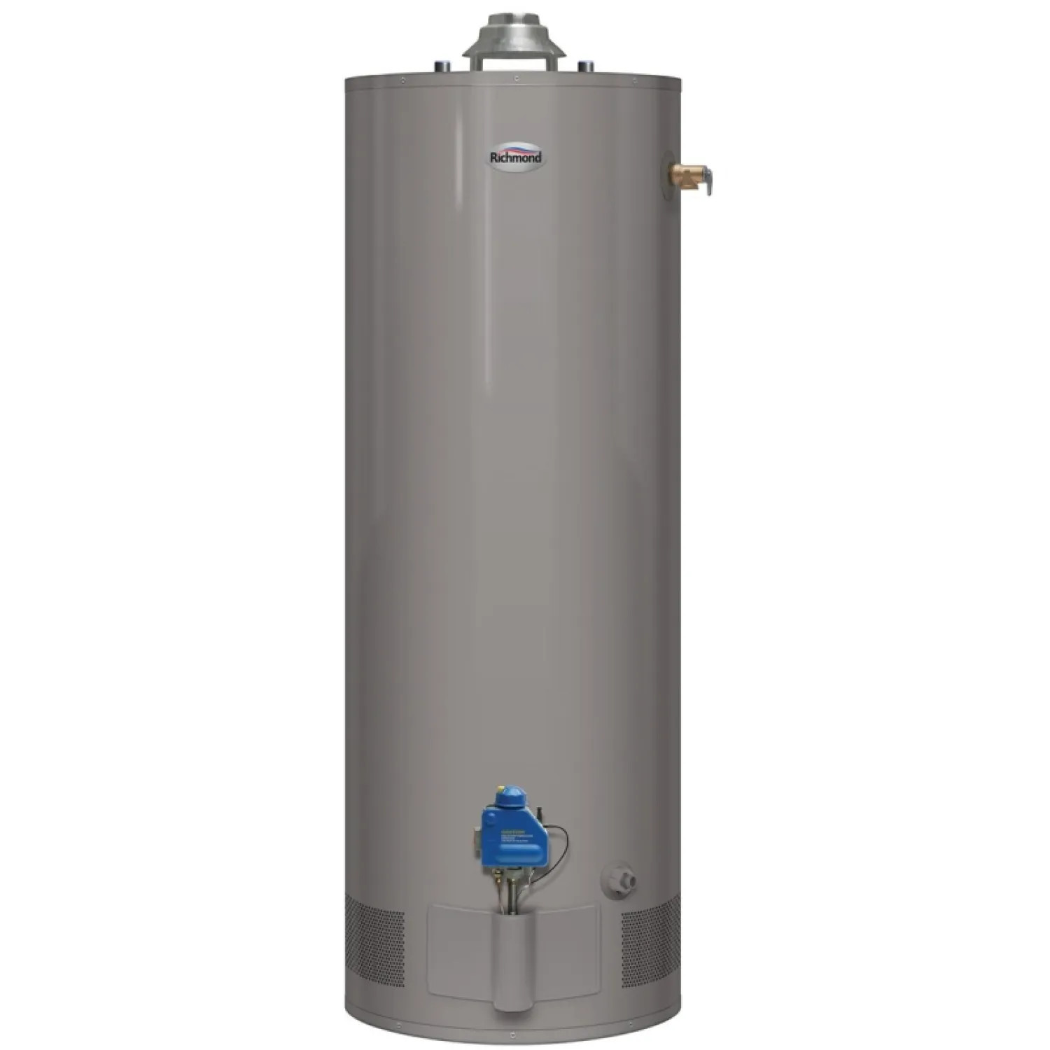 6G30S-30F3 Rheem Essential Natural Gas Short Water Heater, 30 Gallon, 6-Year, 30000 BTU - 6G30S-30F3