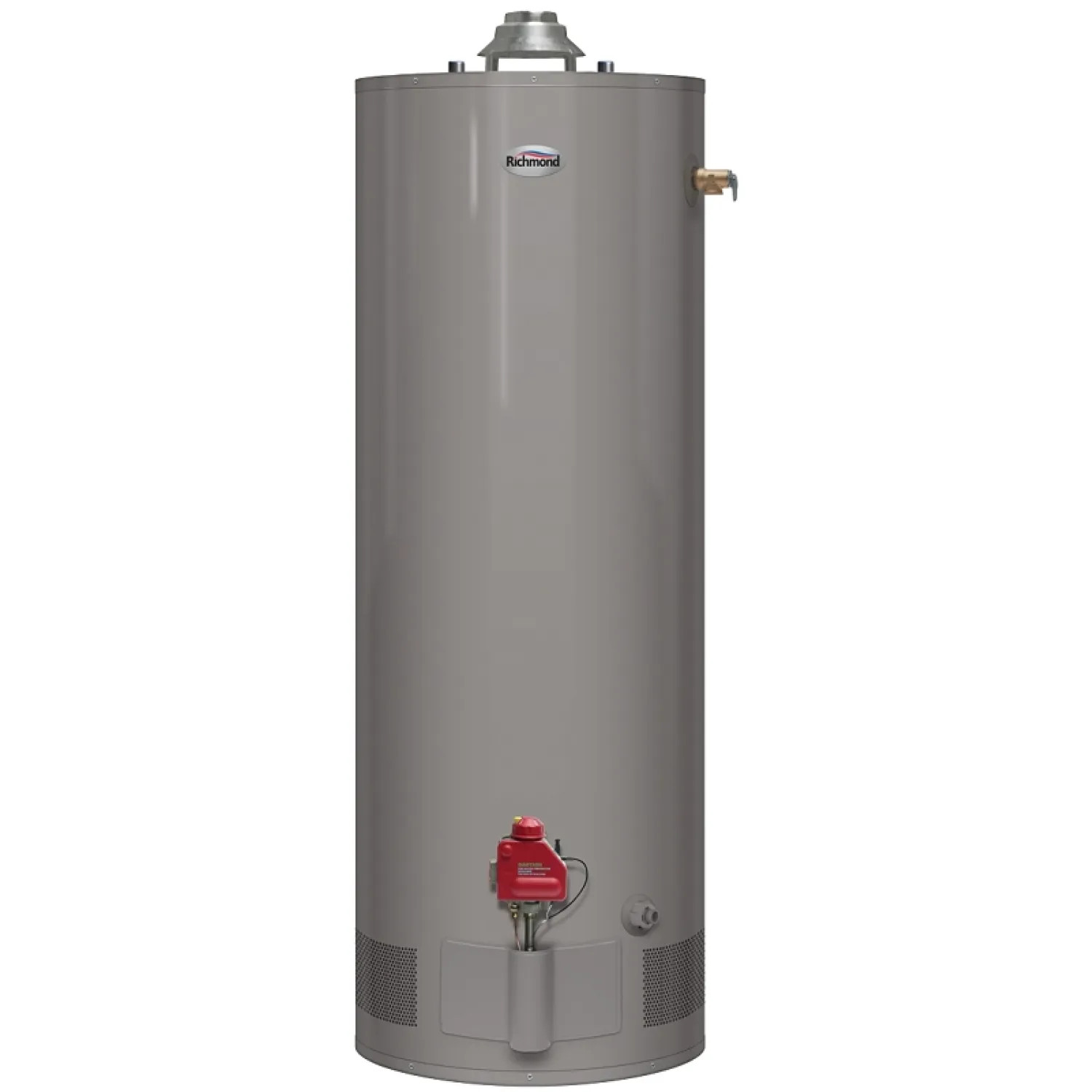 Rheem Essential Liquid Propane Power Vent Tall Water Heater, 50
