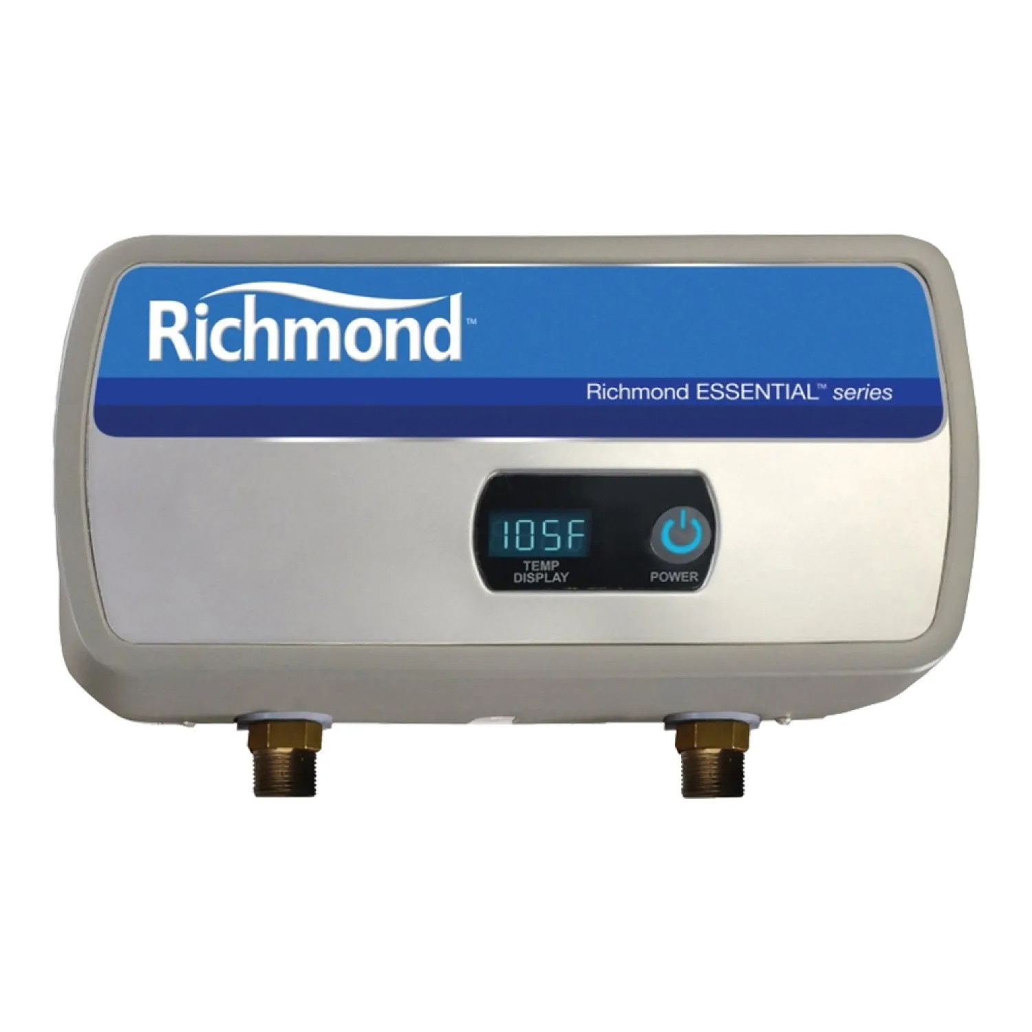  RMTEX-04 Richmond Essential by Rheem Electric Tankless Water Heater with External Digital Display, Single Point-Of-Use, 3.5kW, 120V - RMTEX-04