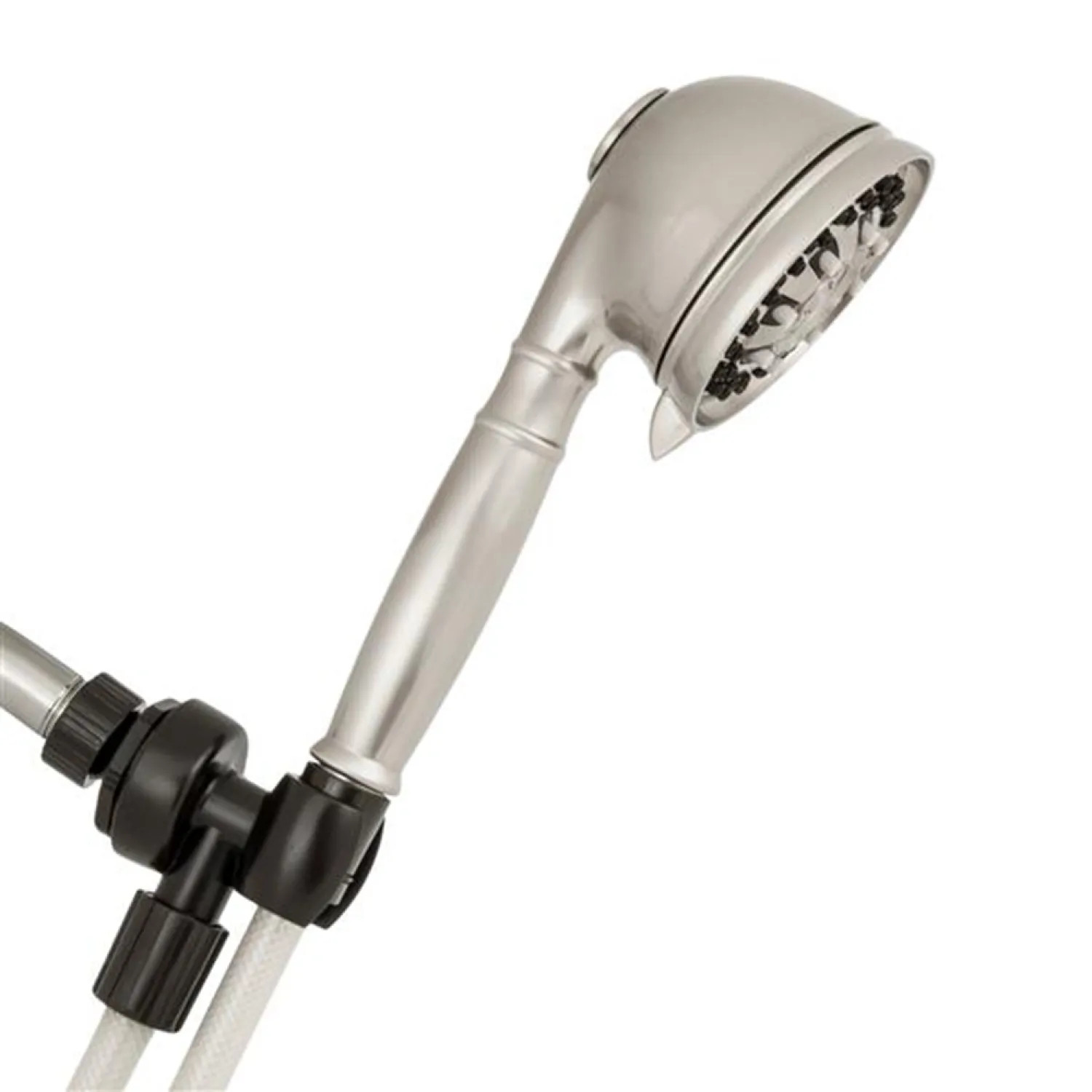 XAT-649E WaterPik PowerPulse Massage 6-Function Hand Held Shower with 60in Hose, Anti-Clog Nozzles, 1.8 GPM, Brushed Nickel - XAT-649E