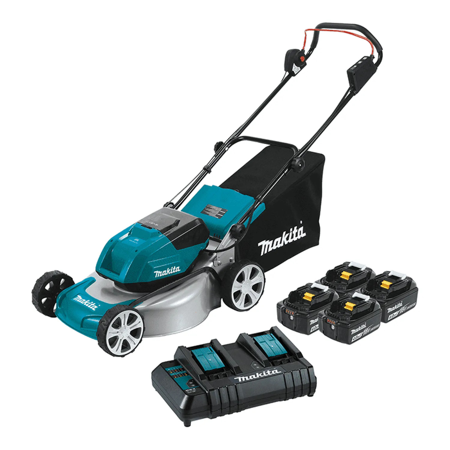Makita XML03CM1 Makita 36V 18-Inch Steel Lawn Mower Kit - XML03CM1