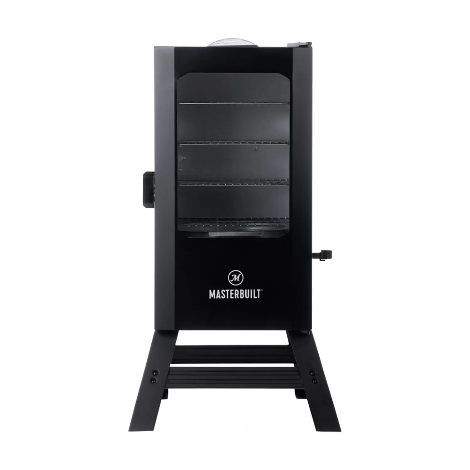 MB20070421 Masterbuilt 30-inch Digital Electric Smoker with Window and Legs, 4 Chrome-Coated Racks, 710 sq. in. Cooking Space - MB20070421