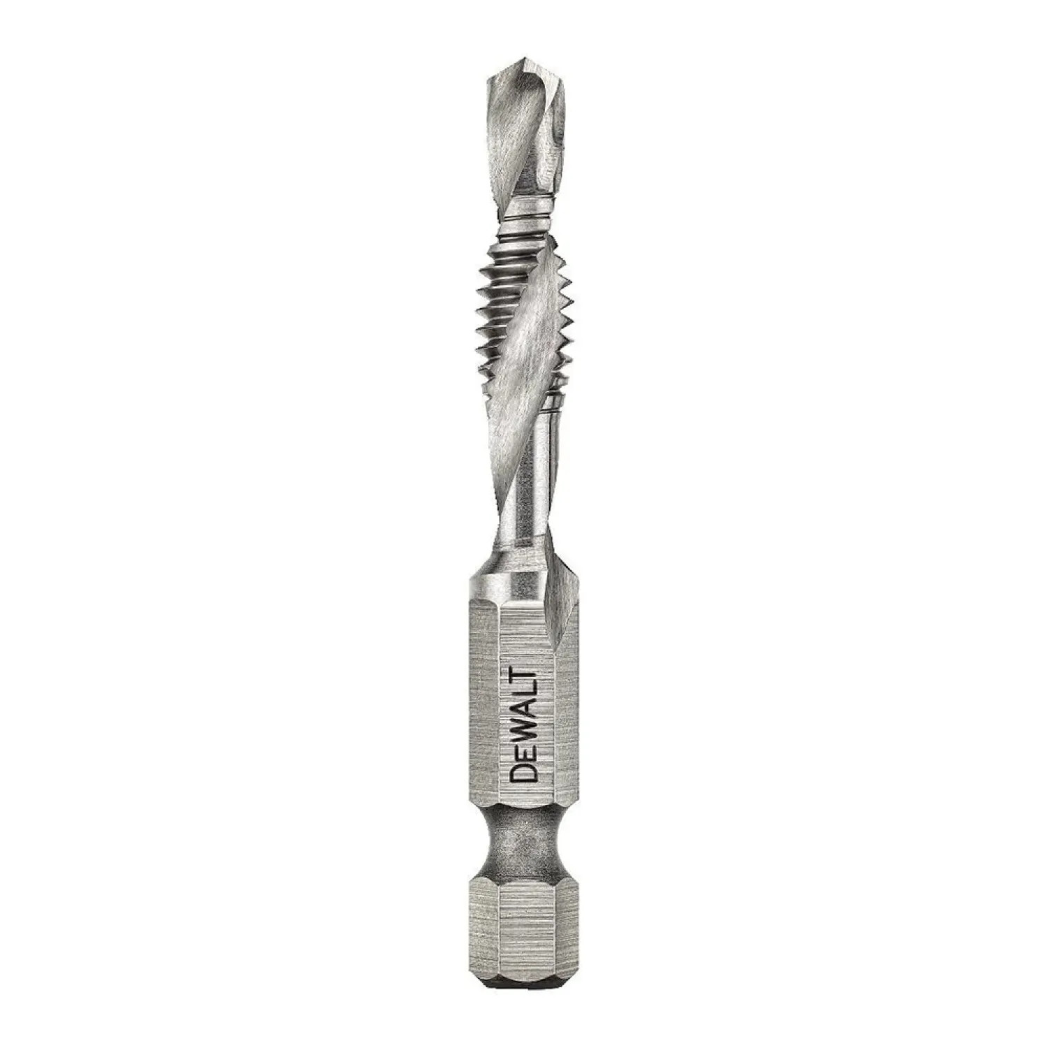 DWADTQTR1420 DeWALT DWADTQTR1420 Impact Ready Tap and Drill Bit, 3-Flute, Spiral Flute - 8mm x 1.25mm