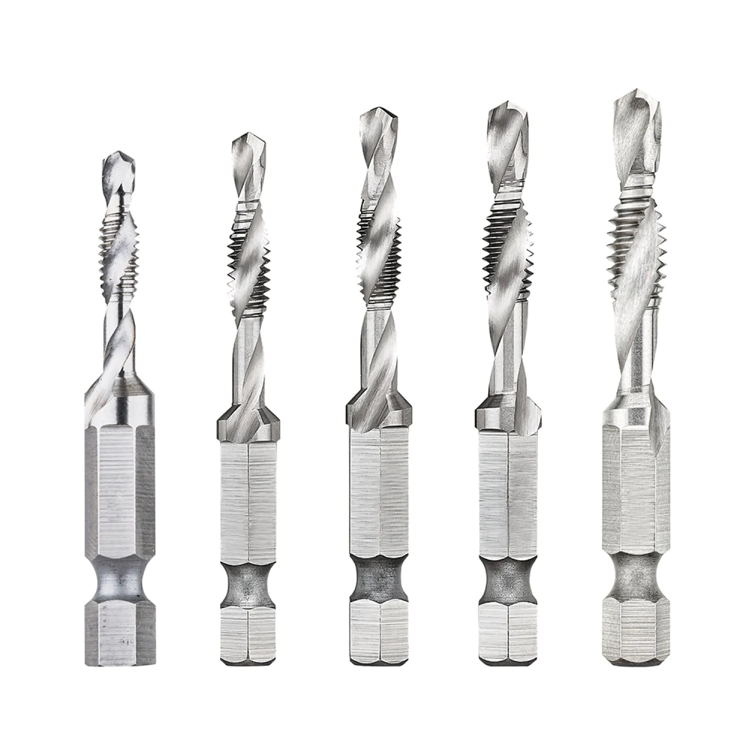  DWADTQTR5SET DeWALT DWADTQTR5SET 5 Pieces Tap Drill Bit - 1/4