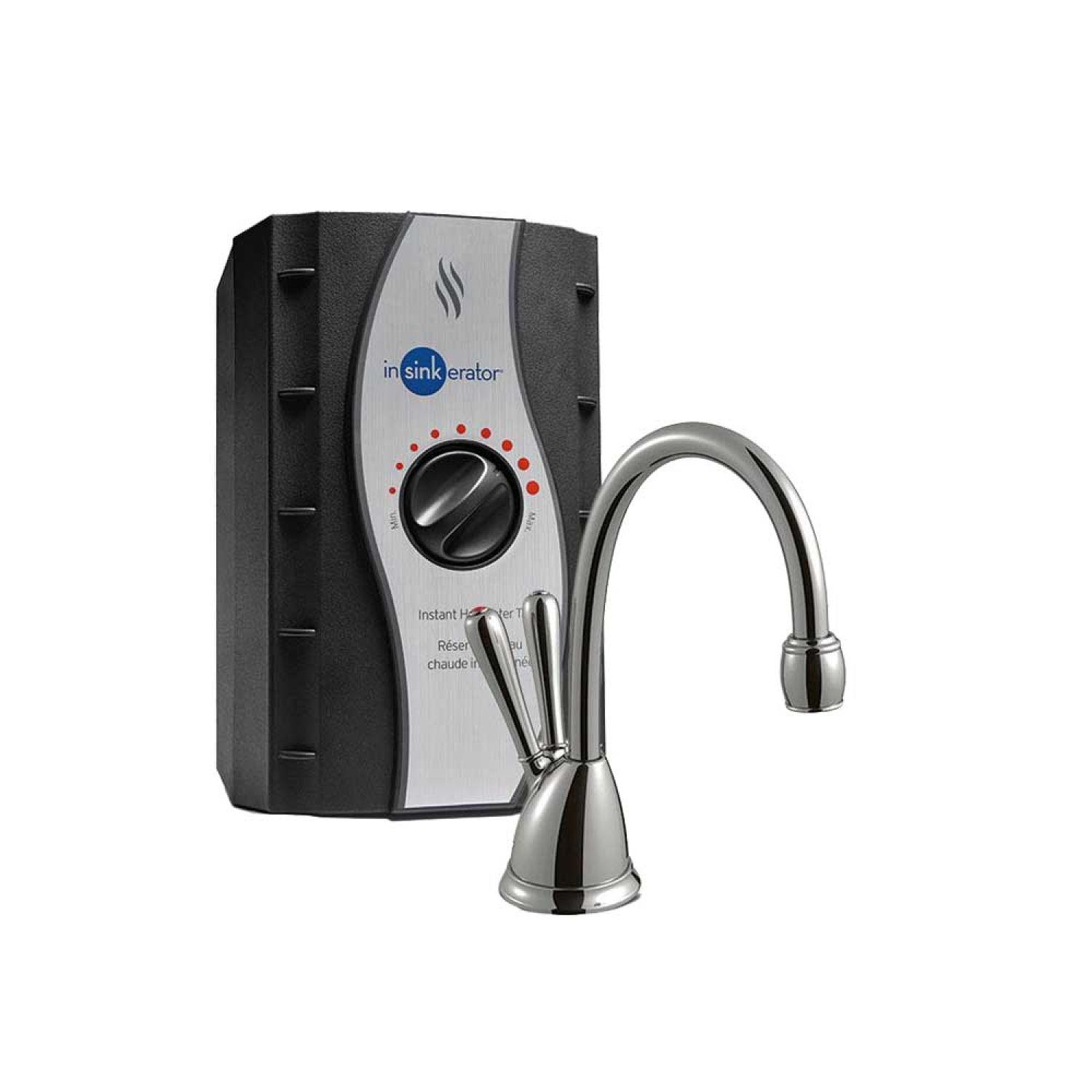 Insinkerator HC-VIEWC-SS Insinkerator View Instant Hot/Cold Beverage Faucet, Chrome - HC-VIEWC-SS