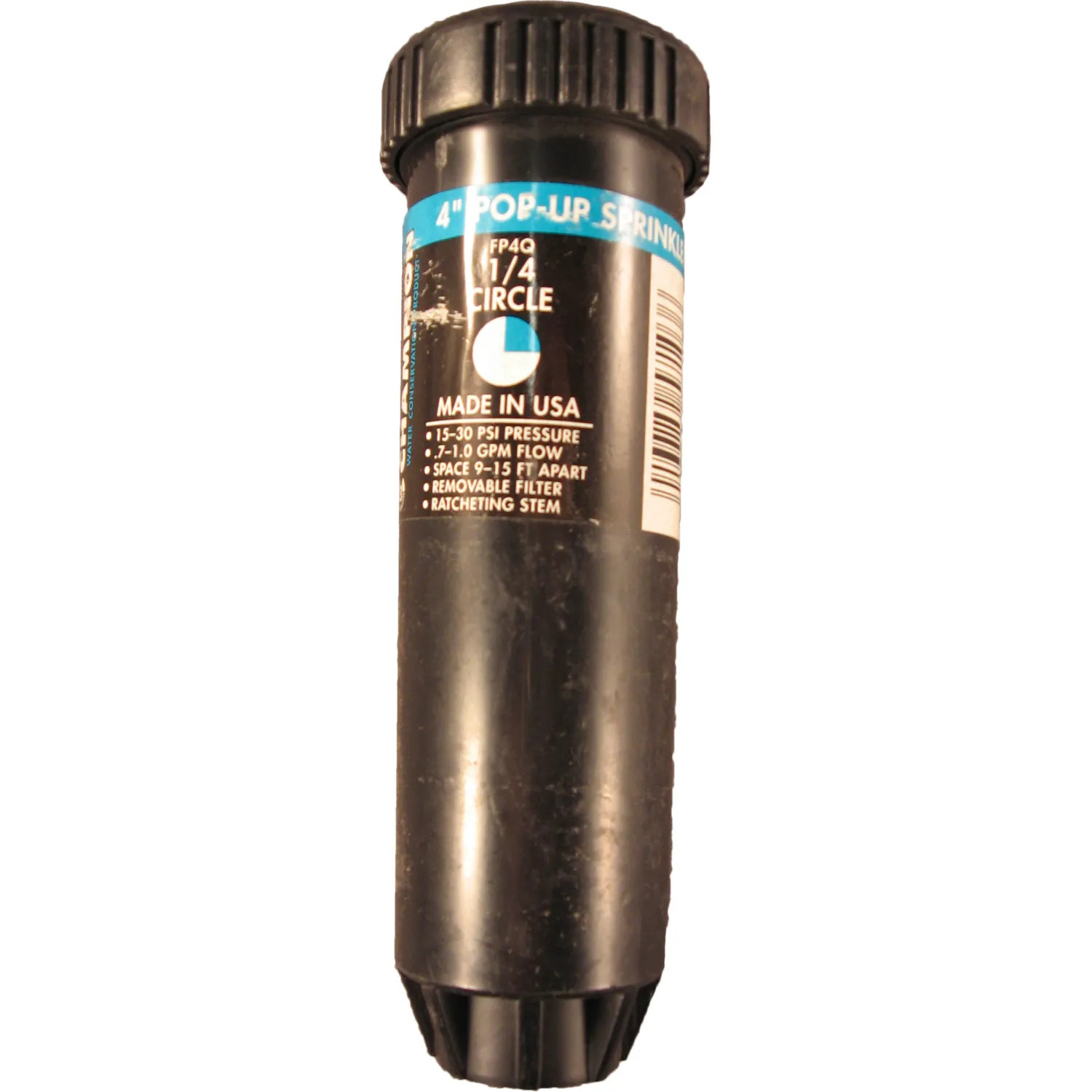 Champion FP4Q Champion FP4Q Pop-Up Retractable Spring Loaded Sprinkler, 1/2 in FNPT, 4 in Pop Up