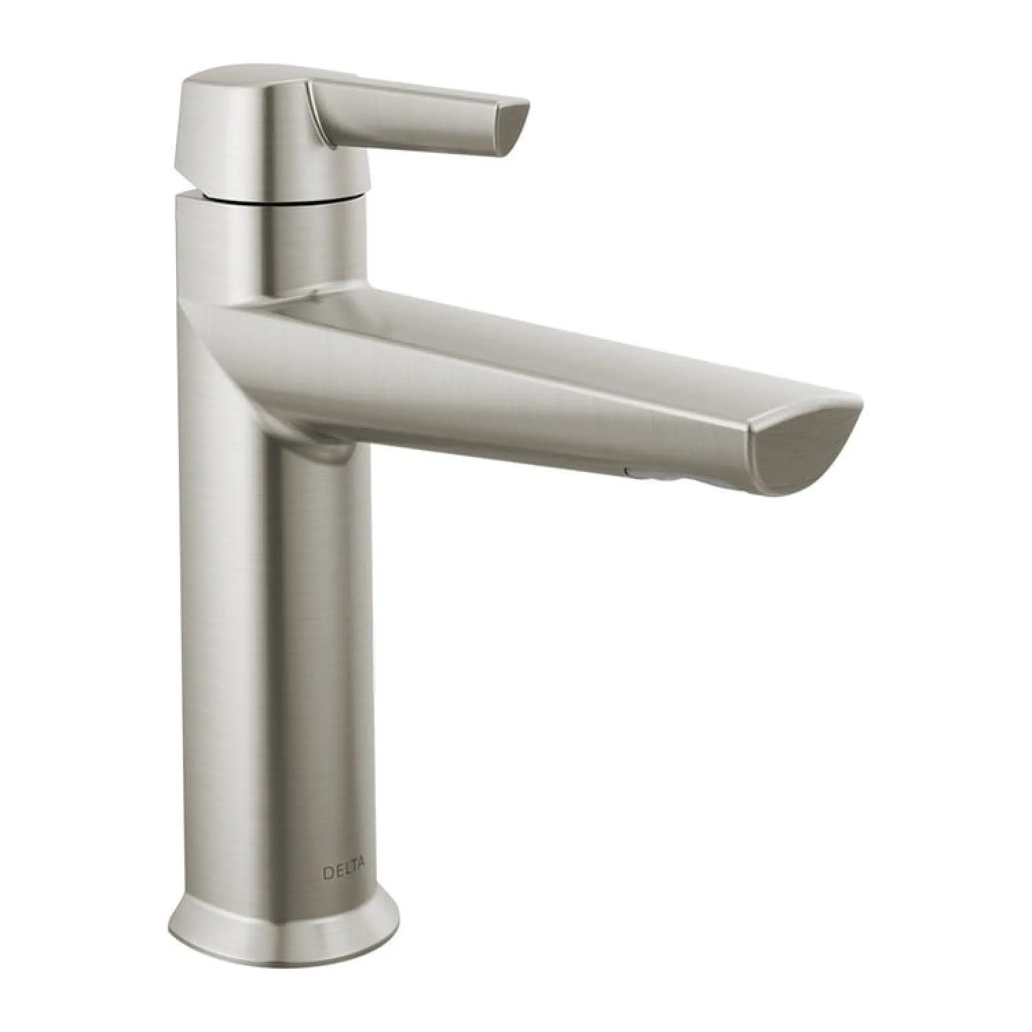 Delta 571-SS-PR-LPU-DST Delta Galeon Top-Handle Stainless Lavatory Faucet, Less Pop-Up, Lumicoat, 1.2 GPM, DIAMOND Seal, Lever Handle - 571-SS-PR-LPU-DST