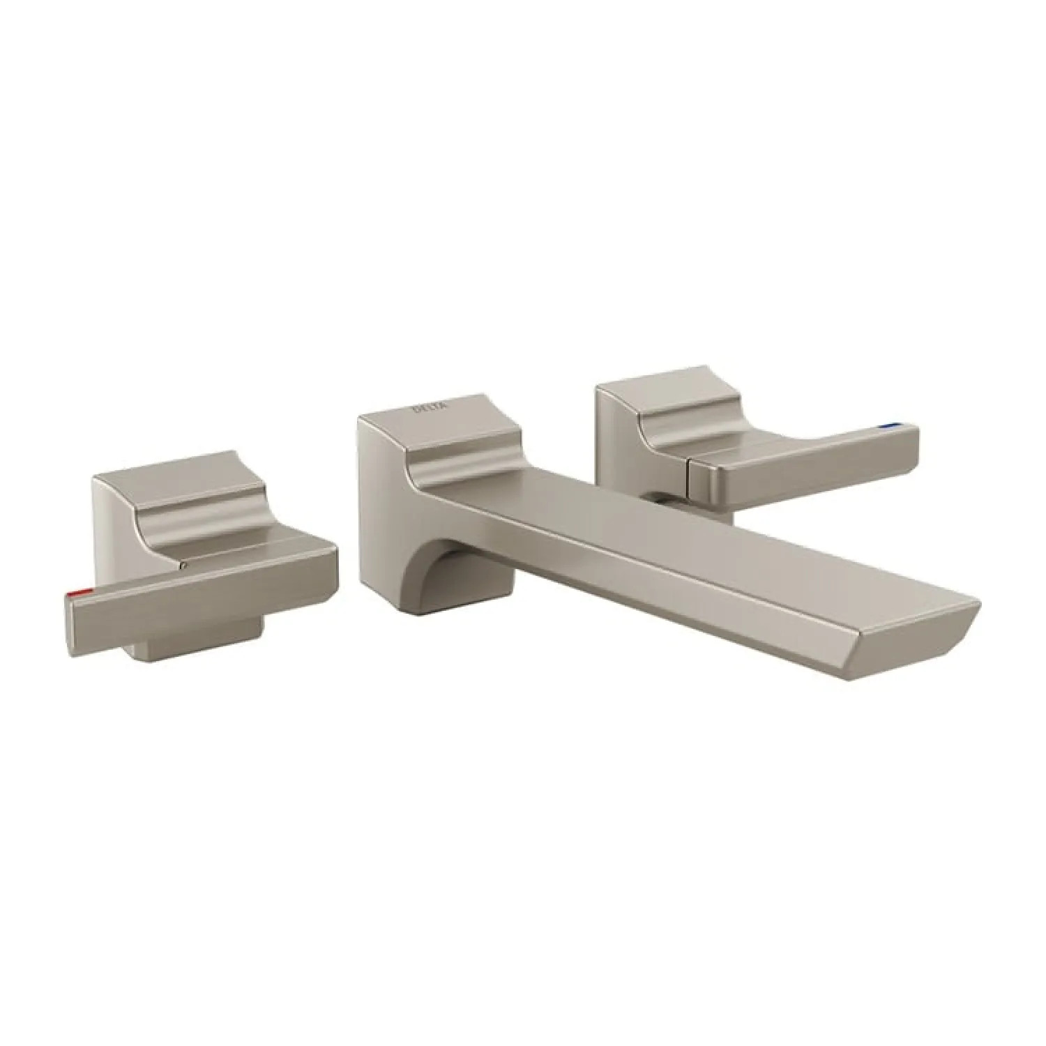 Delta T3599LF-SS-PR-WL Delta Pivotal Wall-Mount Stainless Lavatory Faucet for 8