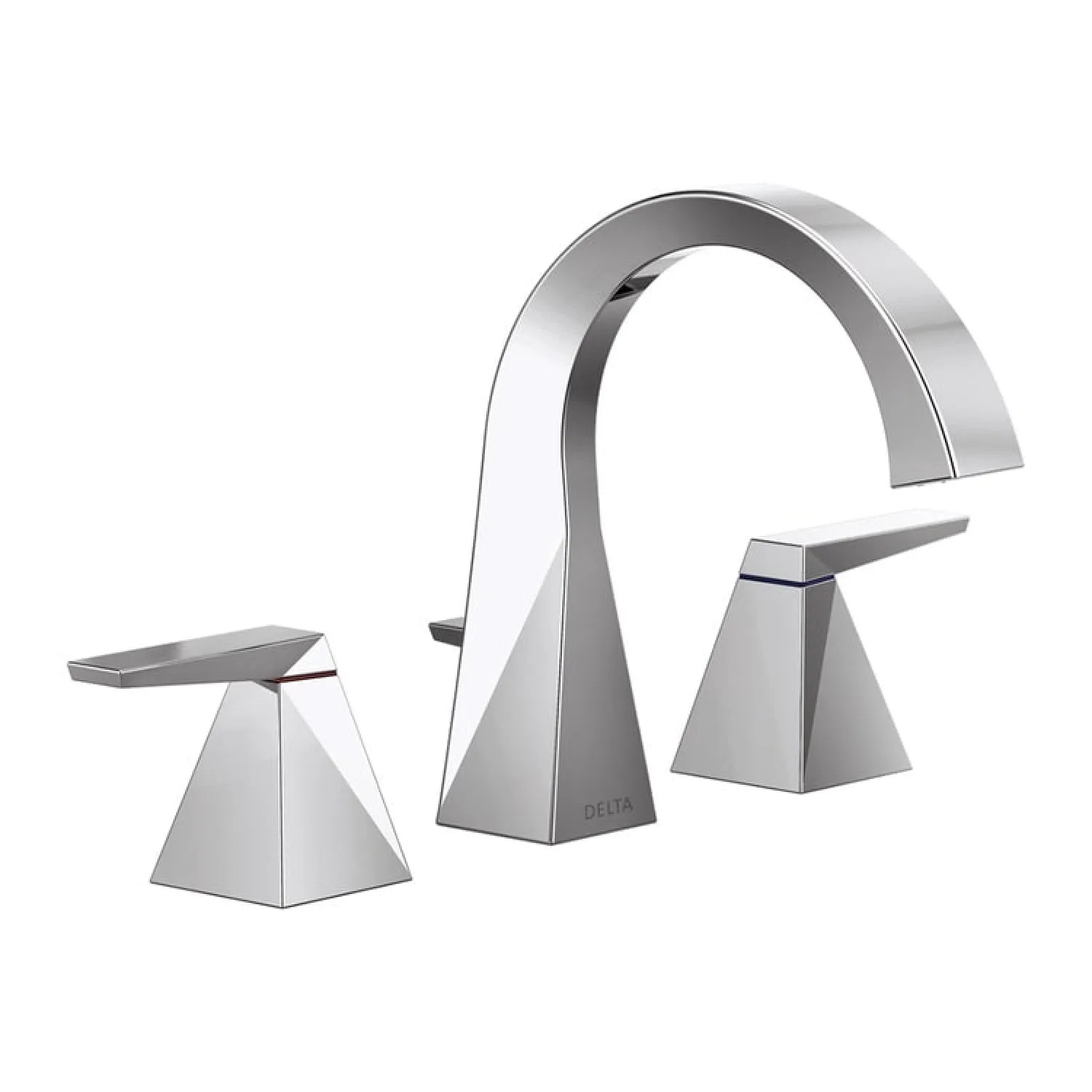Delta 35546-PR-MPU-DST Delta Trillian Widespread Lavatory Faucet, High Arc, 4