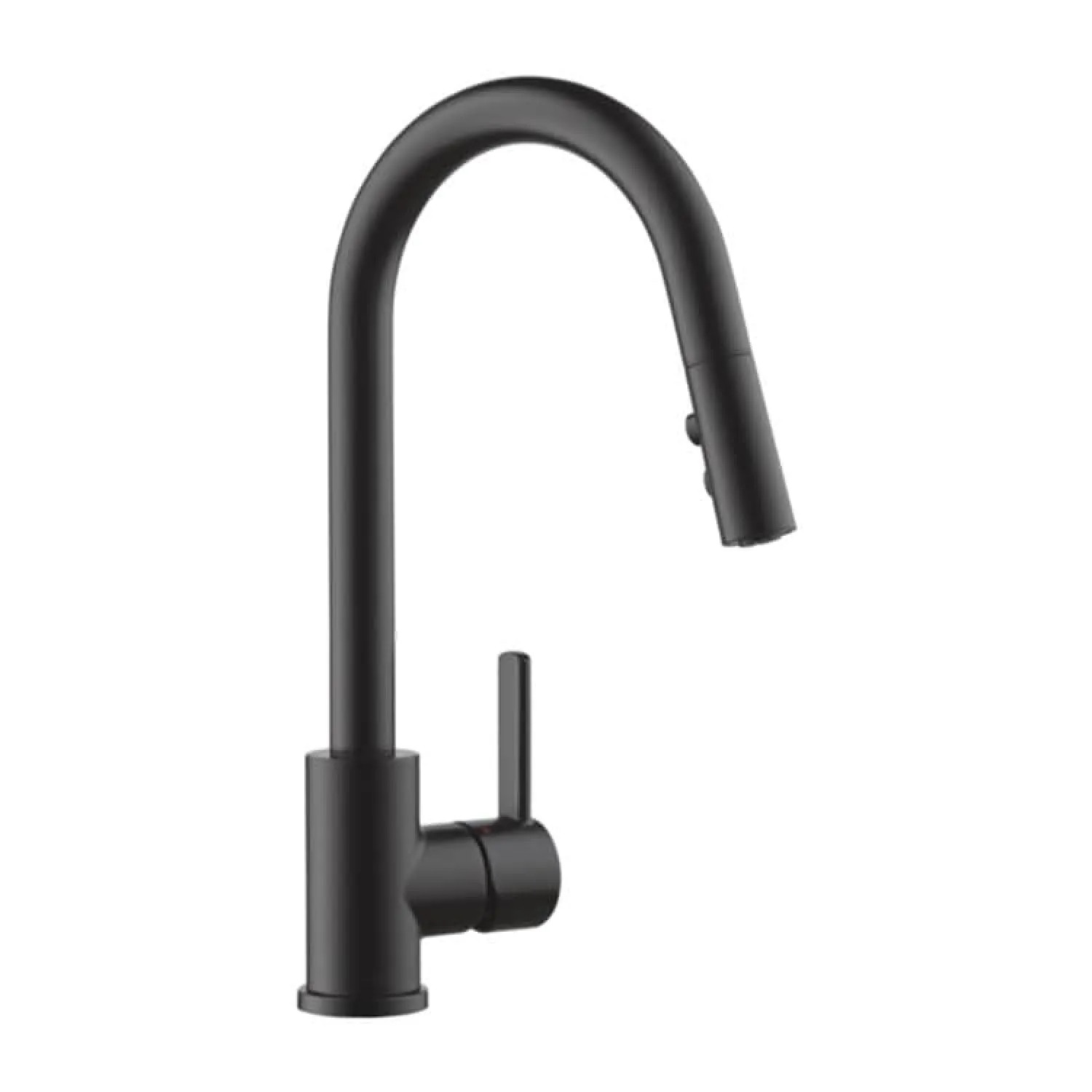 Peerless P7946LF-BL Peerless Precept Single-Handle Pull-Down Kitchen Faucet, 1.5 GPM, Matte Black - P7946LF-BL