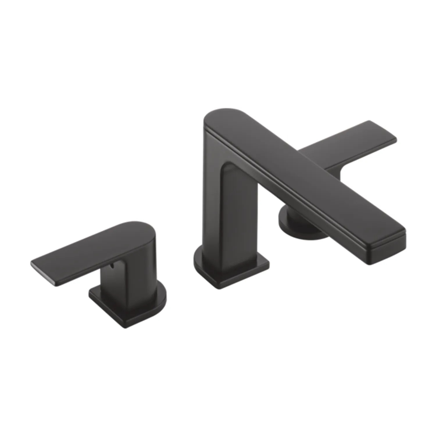 Peerless PTT4319-BL Peerless Xander Roman Tub Faucet Trim Kit, Matte Black, Two Lever Handles, Deck-Mounted, 7-15/16in Spout Reach, 3-hole, 8-16-inch Installations - PTT4319-BL