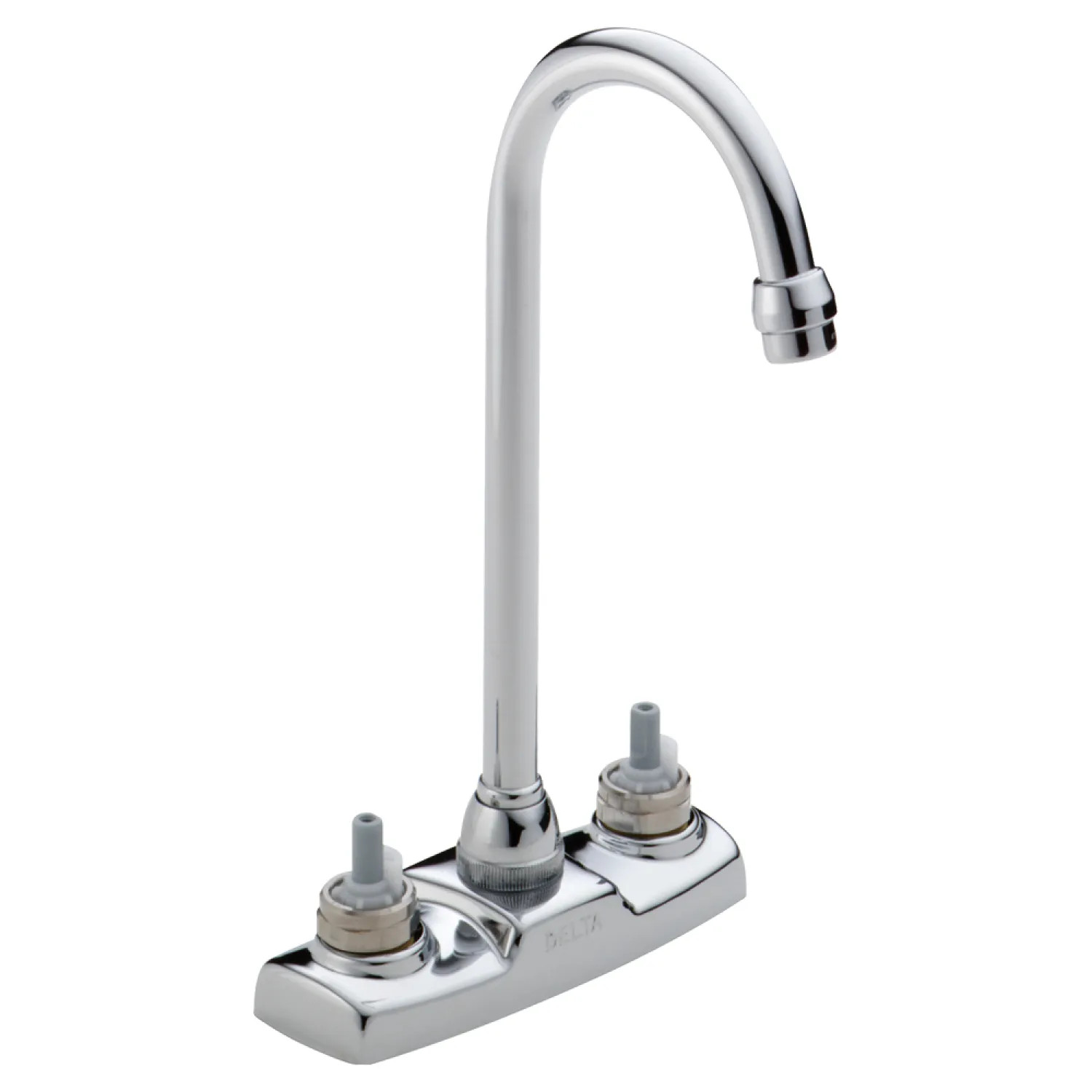 Delta 2172LF-LHP Delta Classic 2172LF-LHP Chrome 2 Handle Blade Bar/Prep Faucet