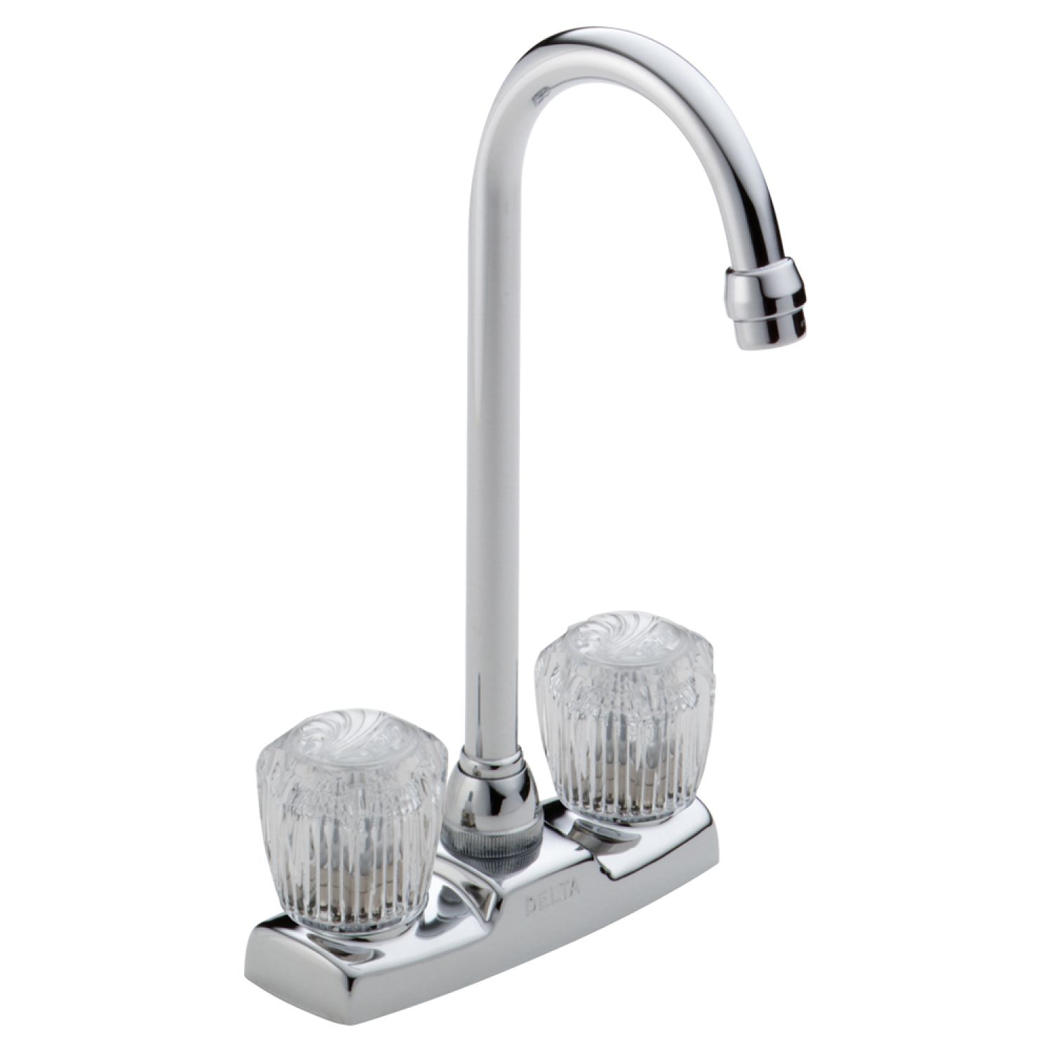 Delta 2178LF Delta Classic 2178LF Chrome 2 Handle Knob Bar/Prep Faucet