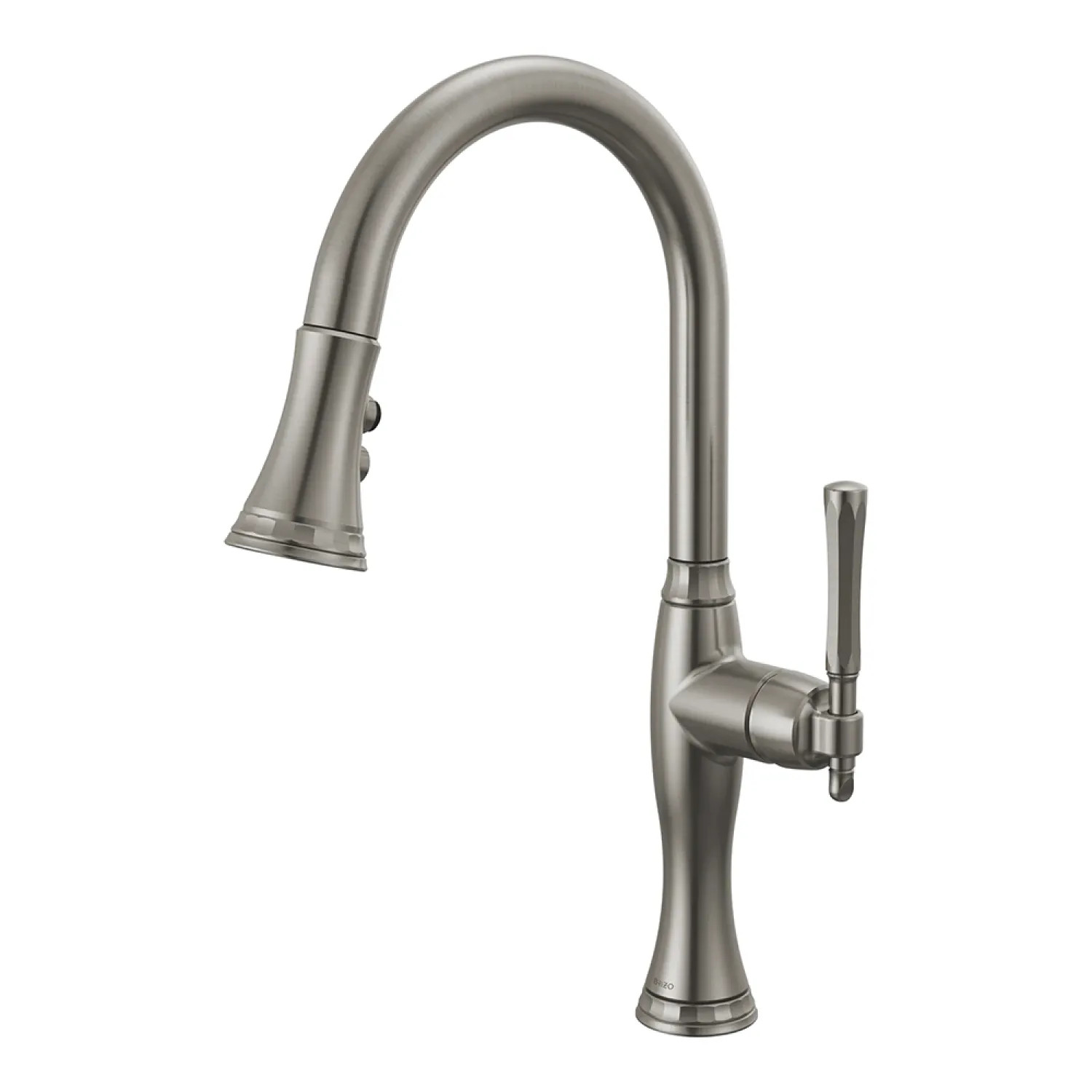 Brizo 63058LF-SL Brizo Tulham Single Handle Pull-Down Kitchen Faucet, Luxe Steel - 63058LF-SL
