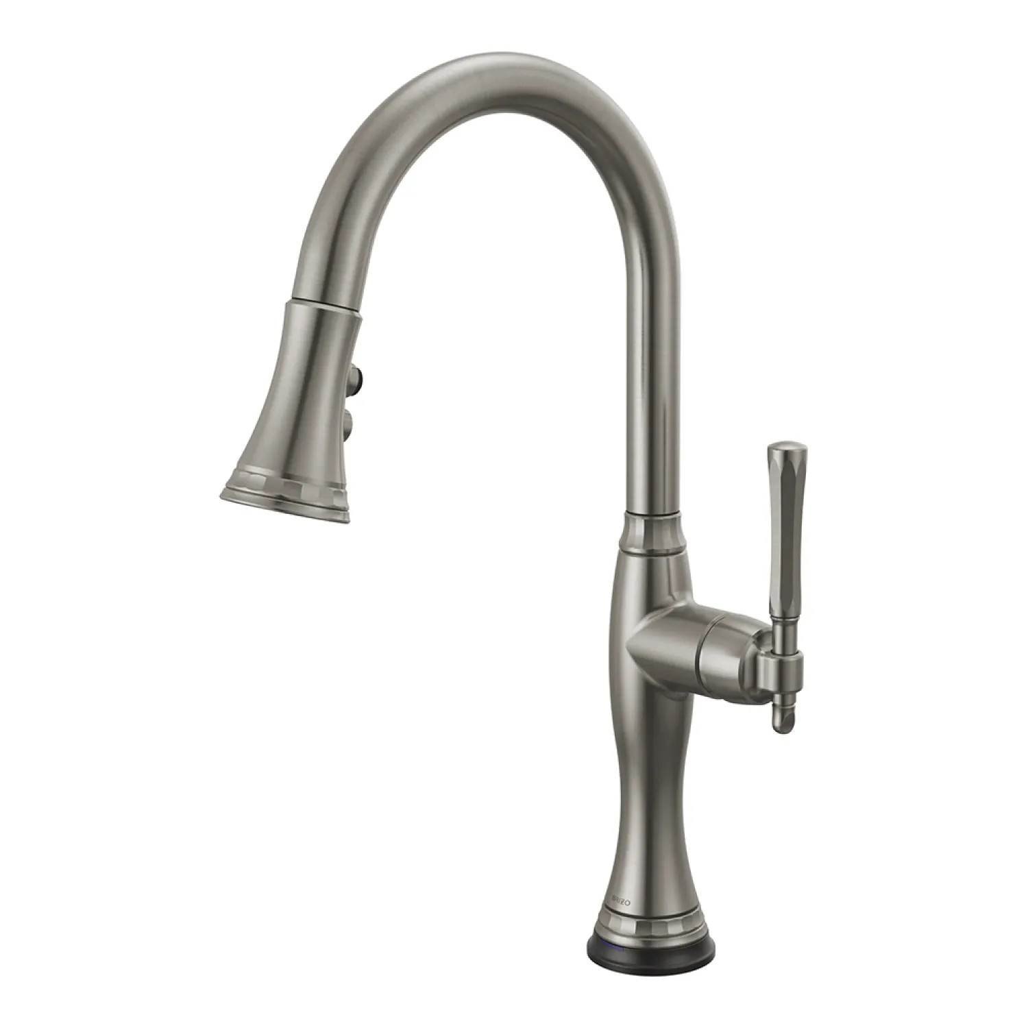 Brizo 64058LF-SL Brizo Tulham Luxe Steel Single Handle Pull-Down Kitchen Faucet - 64058LF-SL