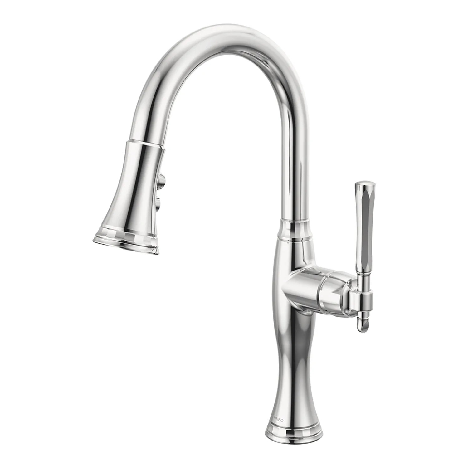 Brizo 63958LF-PC Brizo Tulham Single Handle Pull-Down Bar/Prep Faucet, Chrome - 63958LF-PC