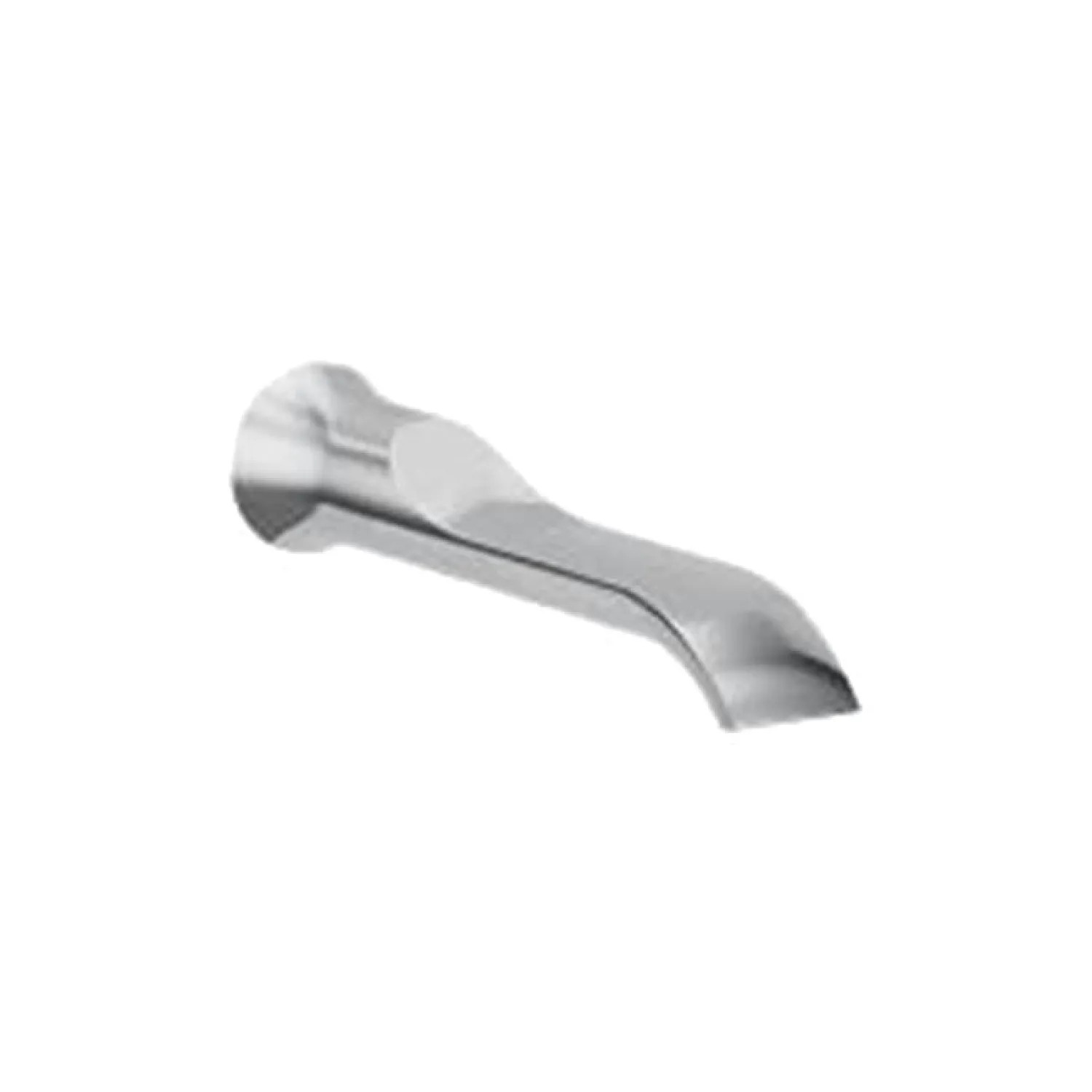 Moen TFS3836 Moen Doux Wall Mounted Chrome Non-Diverter Tub Spout, 1/2-inch Connection Size, M-PACT Valve System - TFS3836