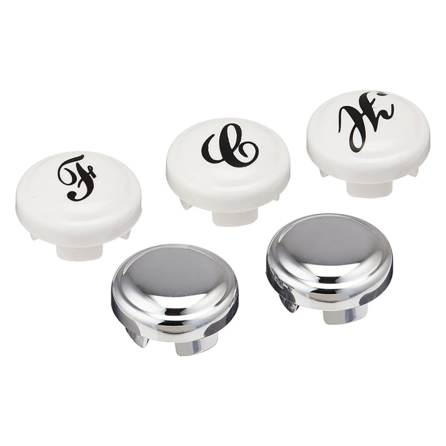 Moen 114324 Moen Kingsley Handle Cap Kit, Chrome - 114324