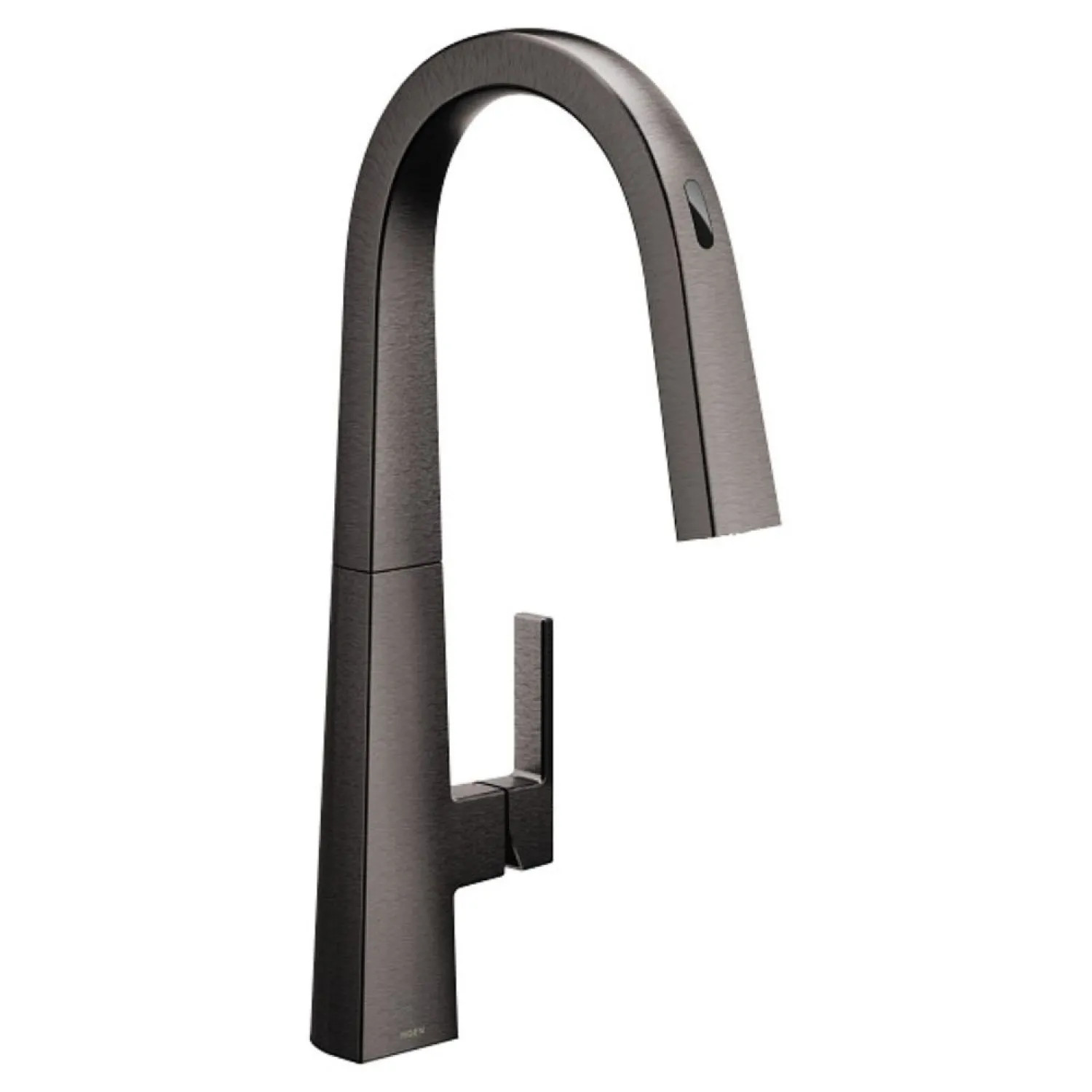 Moen S75005EV2BLS Moen Nio Smart Motion Control Single-Handle Pull-Down High Arc Kitchen Faucet, Black Stainless - S75005EV2BLS