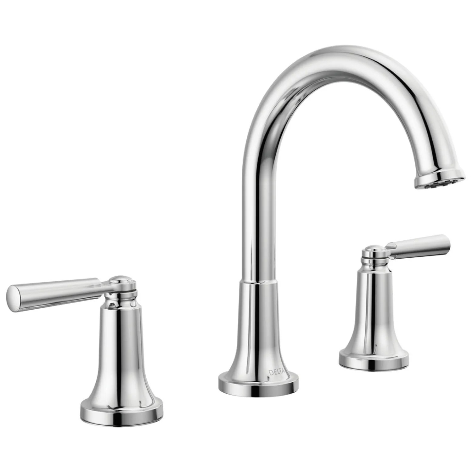 Delta 3535-MPU-DST Delta Saylor Two Handle Widespread Bathroom Faucet with Metal Pop-Up Drain, DIAMOND Seal, 1.2 GPM, Chrome - 3535-MPU-DST