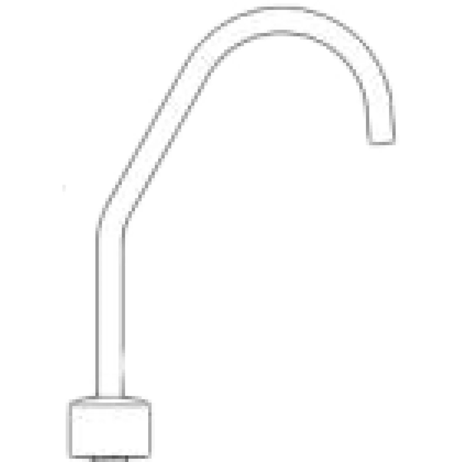 Sloan 0365109 Sloan ETF-473-A Faucet and Sensor Assembly with Surgical Bend Gooseneck Spout (0365109PK)