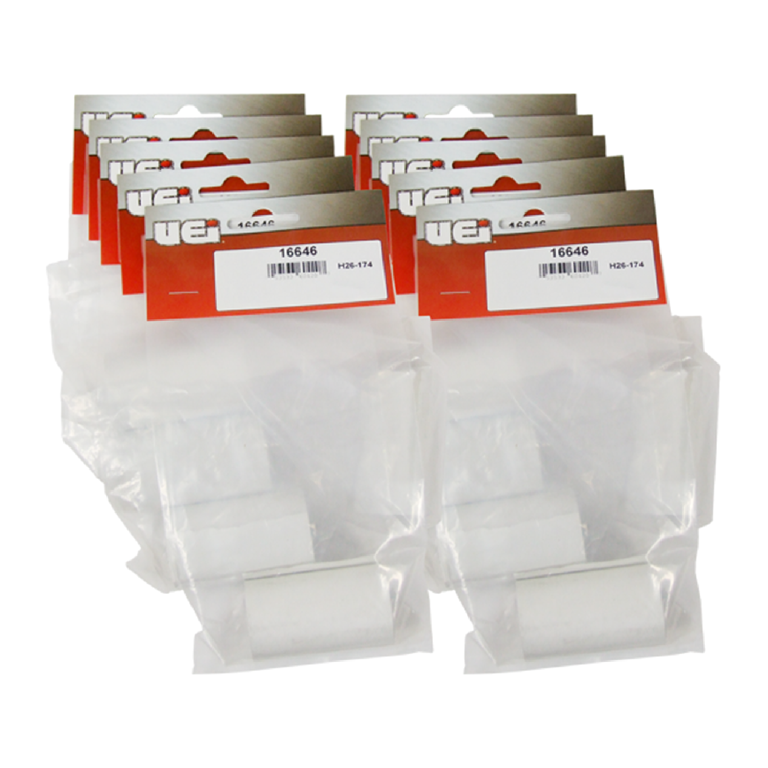 Uei 16646PACK UEi 10-Pack Thermal Paper Replacement Roll for IRP-2 Infrared Printer (Combustion) - 16646PACK