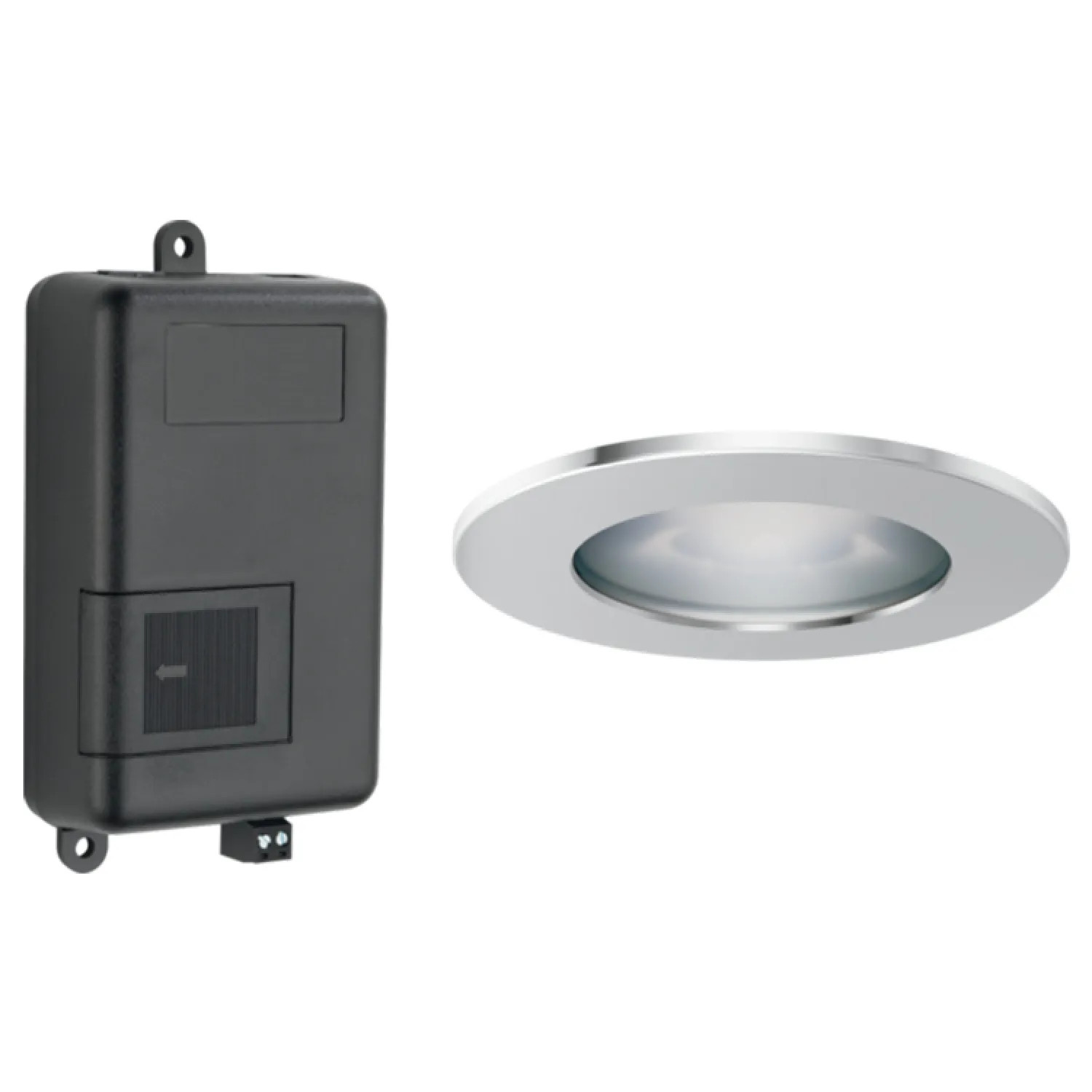 Brizo 8SP-MU-4-PC-L Brizo Mystix Chromatherapy System and High-powered Light Fixture (LED) with 4in Polished Chrome Trim Ring, Lumicoat Technology - 8SP-MU-4-PC-L