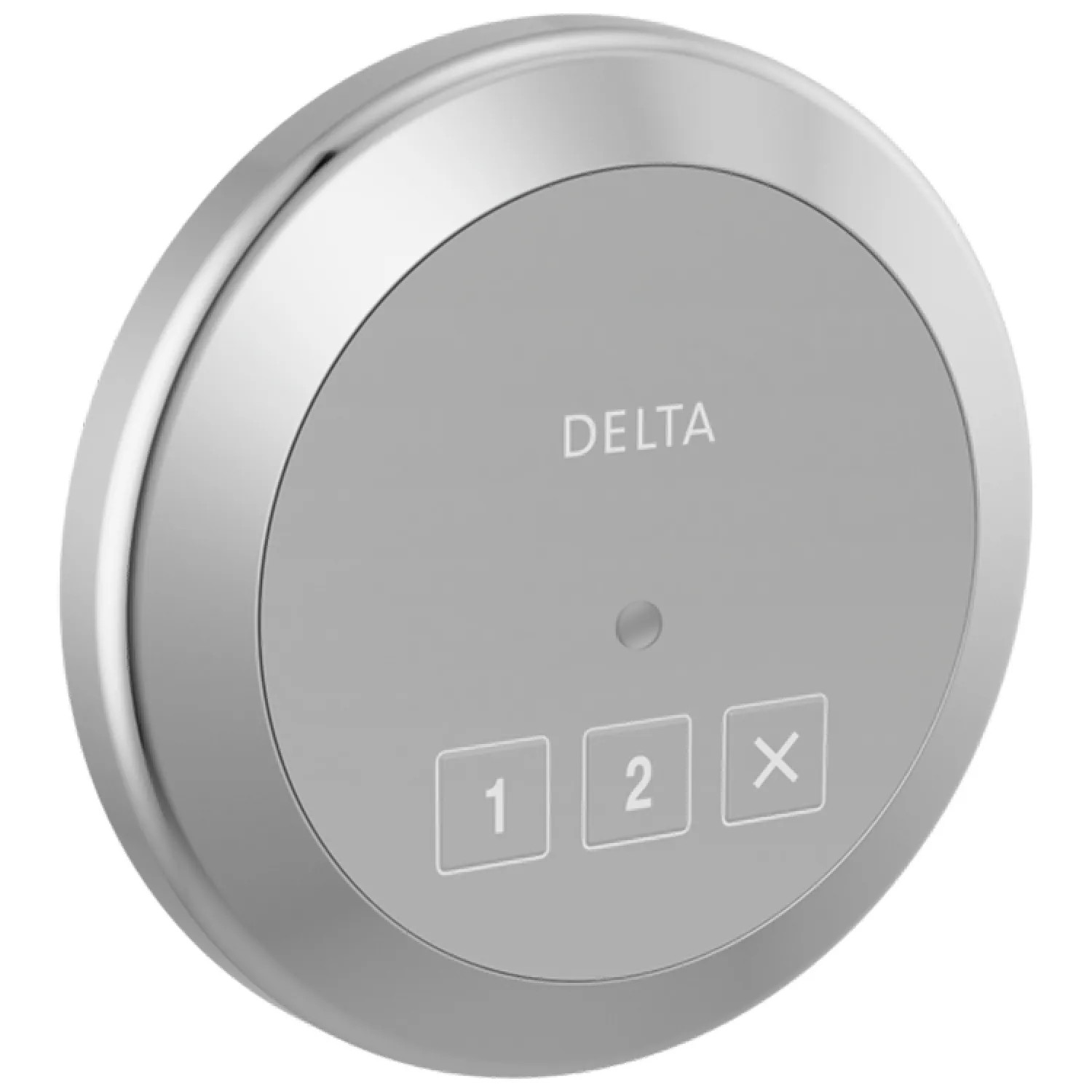 Delta 5CN-220R-PR Delta SteamScape Classic System Exterior Steam Control with 4in Chrome Trim Ring, Lumicoat Technology, 2-User Presets - 5CN-220R-PR