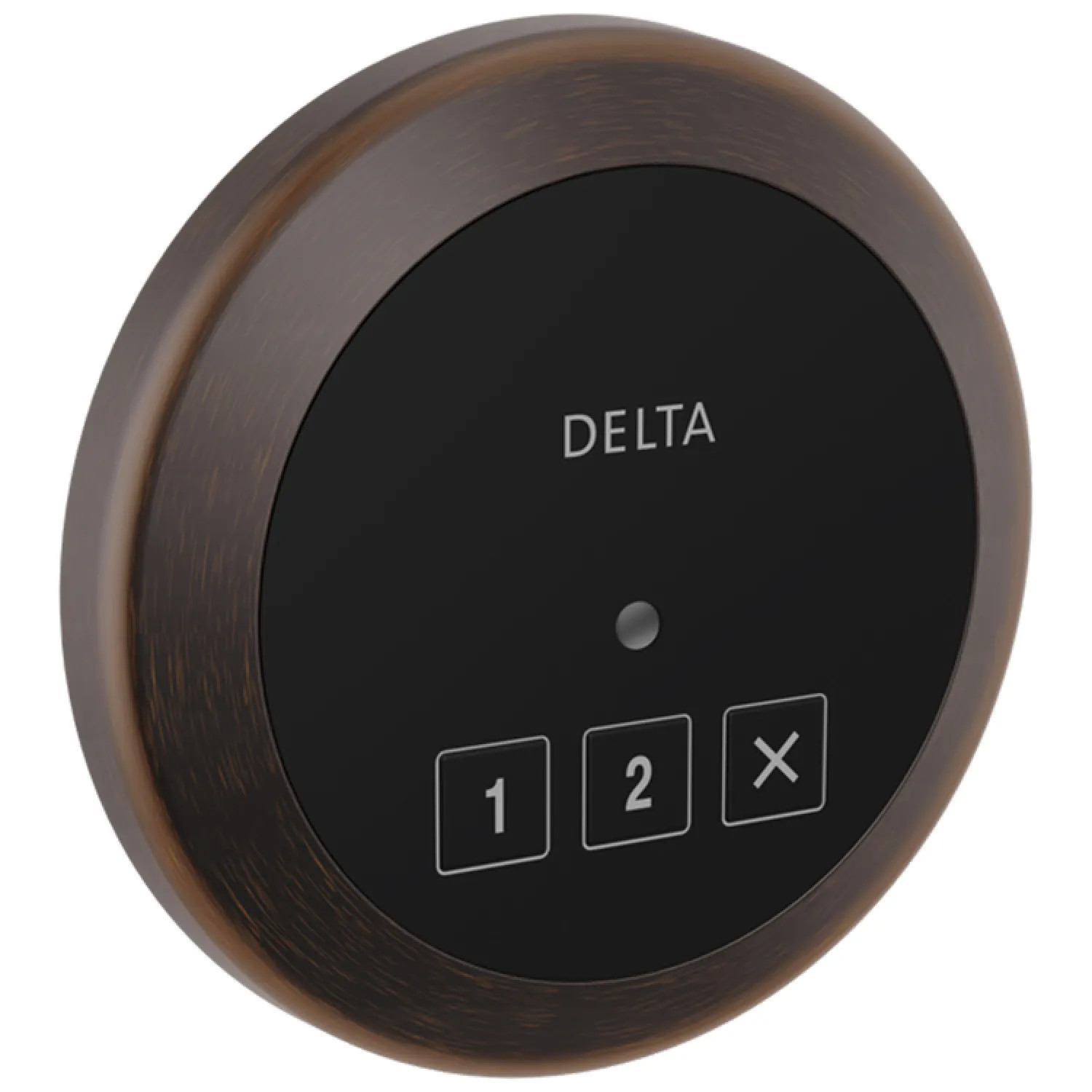 Delta 5CN-220R-RB Delta SteamScape Classic System Exterior Steam Control with 4in Venetian Bronze Trim Ring, LED Indicator, 2-User Presets - 5CN-220R-RB