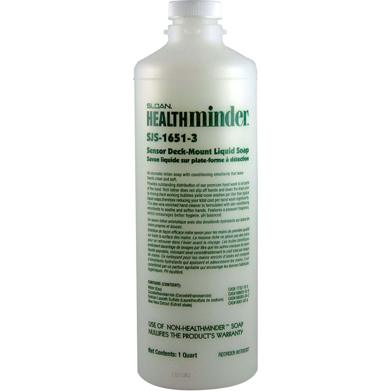 Sloan 5700307 Sloan SJS-1651-3 Liquid Soap Refill, 1000 ML (5700307)
