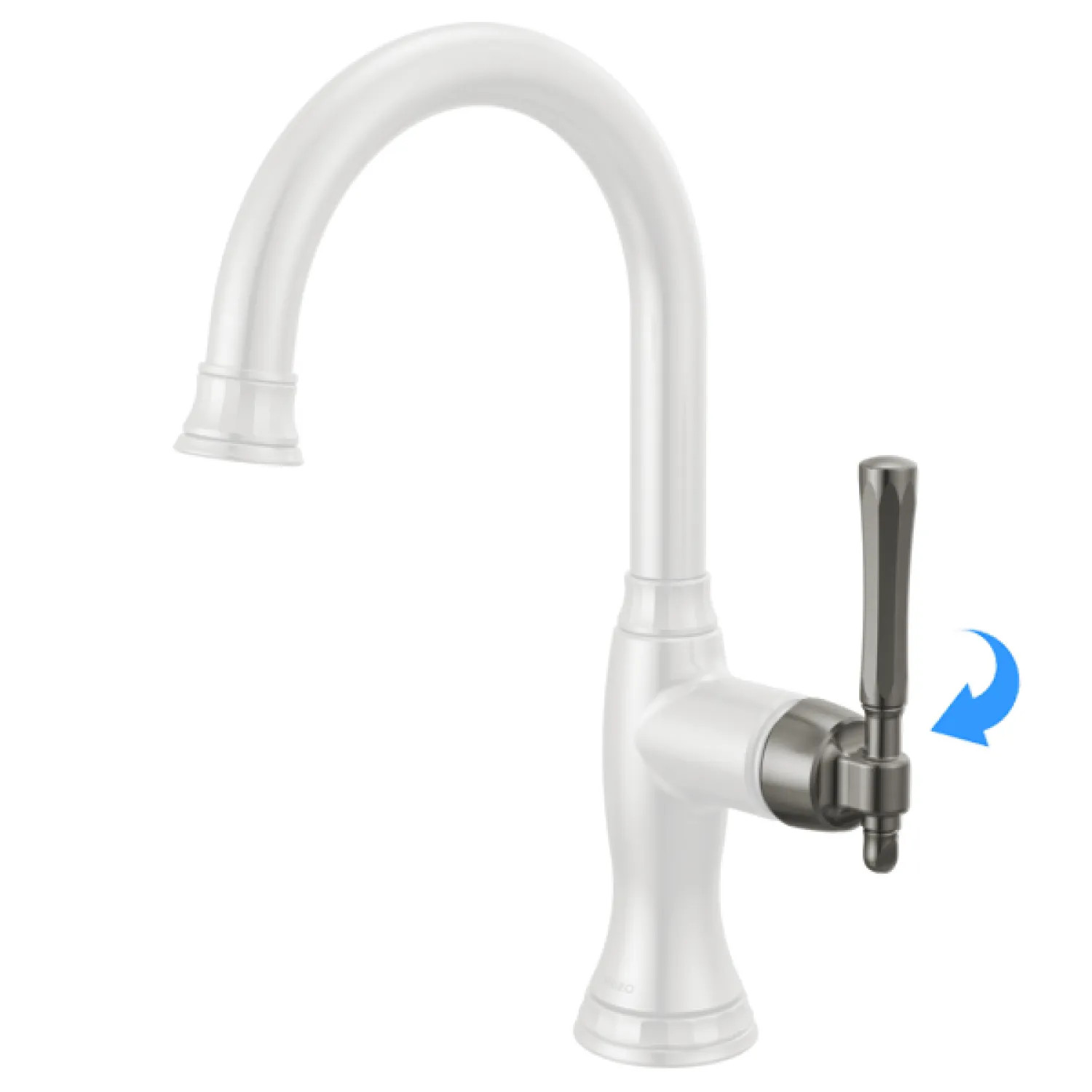 Brizo Tulham Bar Faucet Lever Handle Kit, Brilliance Luxe Steel ...
