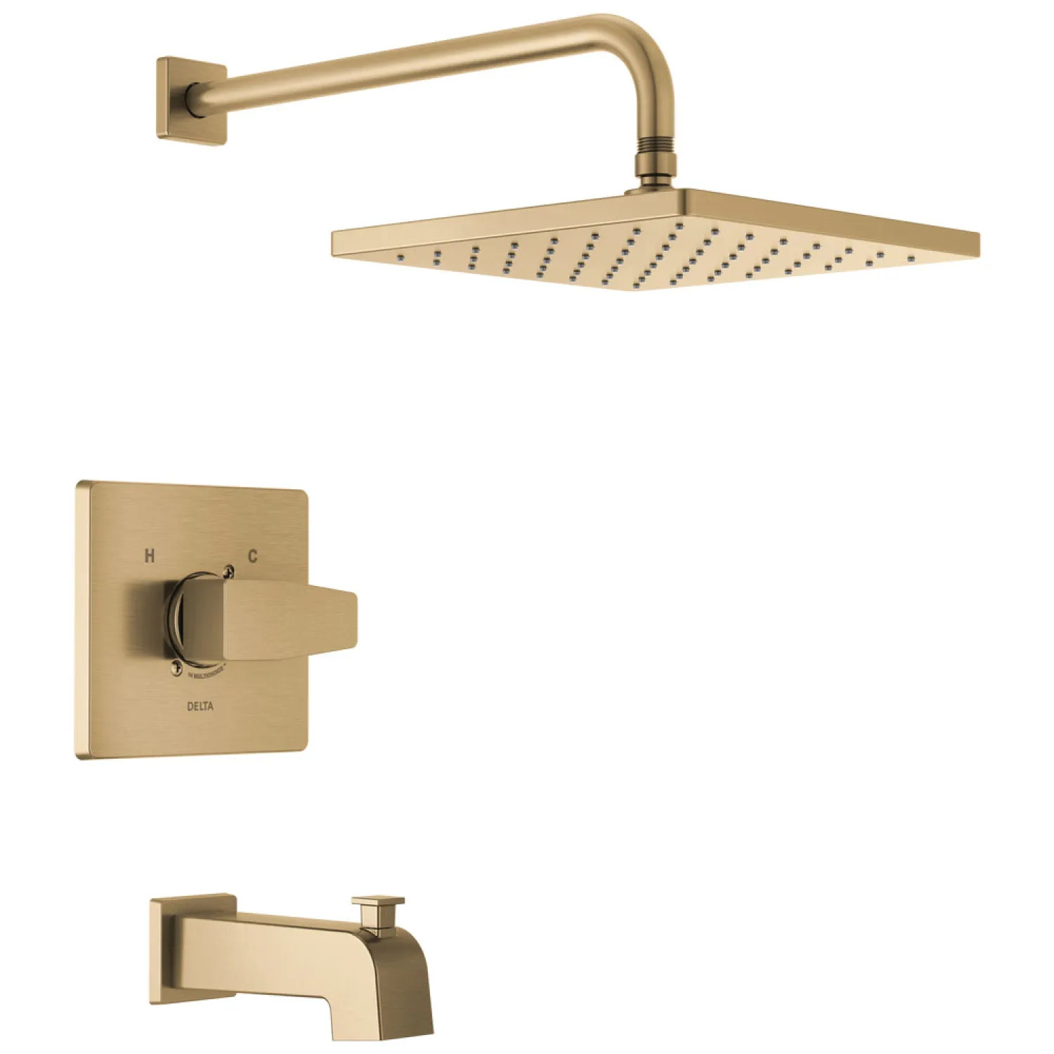 Delta Modern Monitor 14 Series Tub And Trim Shower, Touch-Clean ...