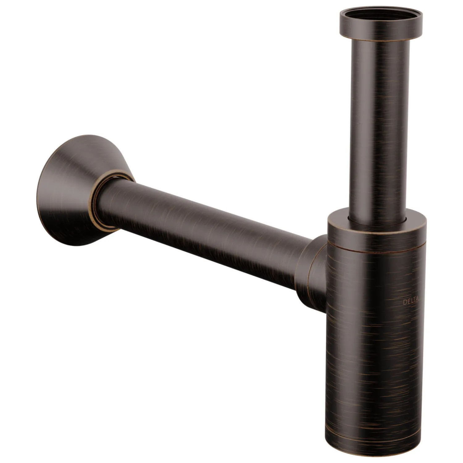 Delta DT041141-RB Delta Bottle Trap With  Removable Cleanout Cover, Brass,  Venetian Bronze - DT041141-RB