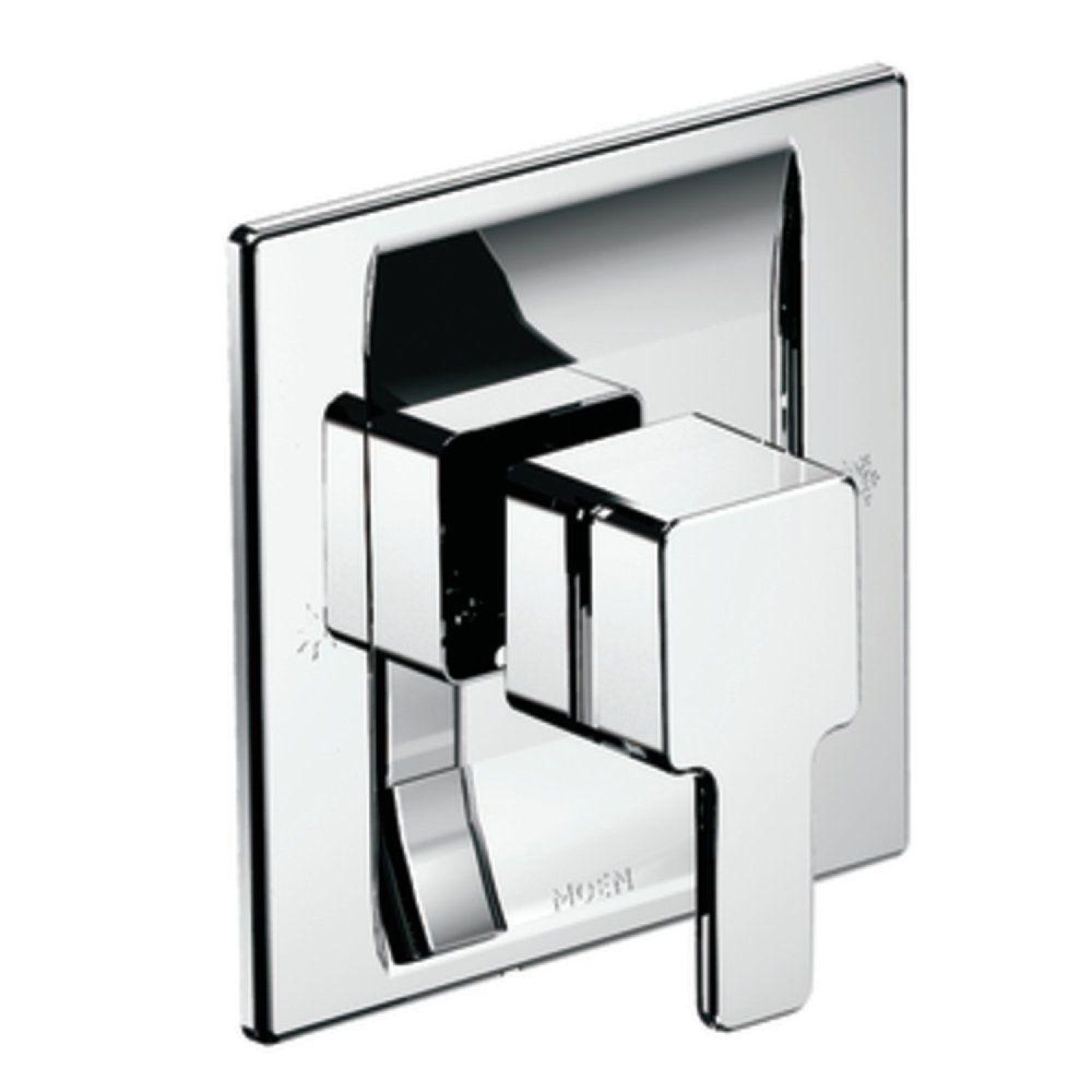Moen TS2711 Moen 90 Degree Posi-Temp Single-Handle Valve Trim, Lever Handle, Polished Chrome - TS2711