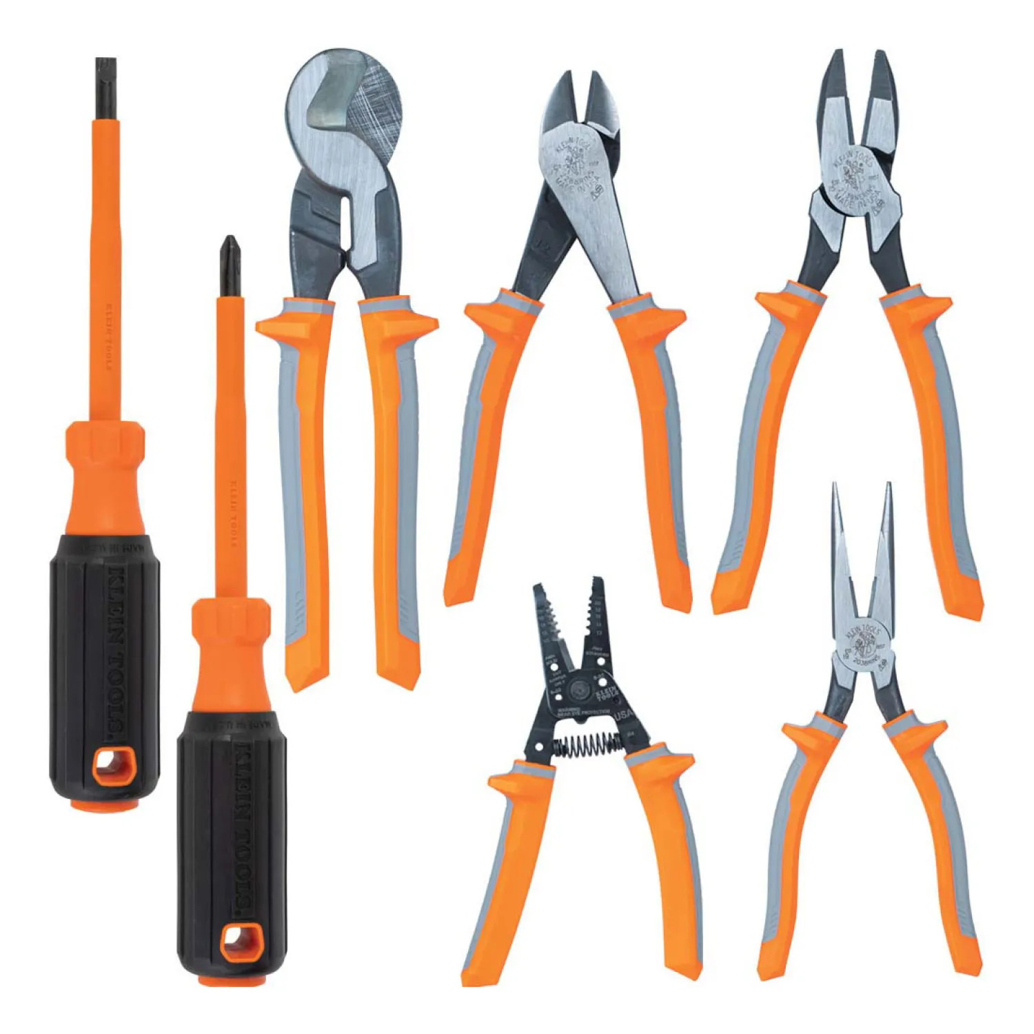 Klein 9421R Klein 7-Piece Insulated Tool Set, 1000V - 9421R
