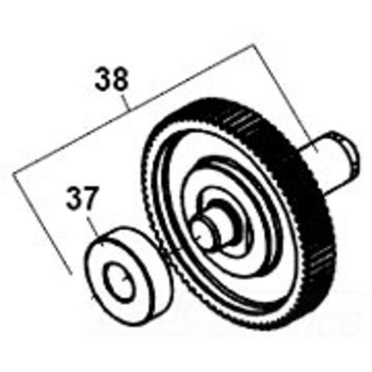 Ridgid 61082 Ridgid 61082 Shaft, Assembly Output