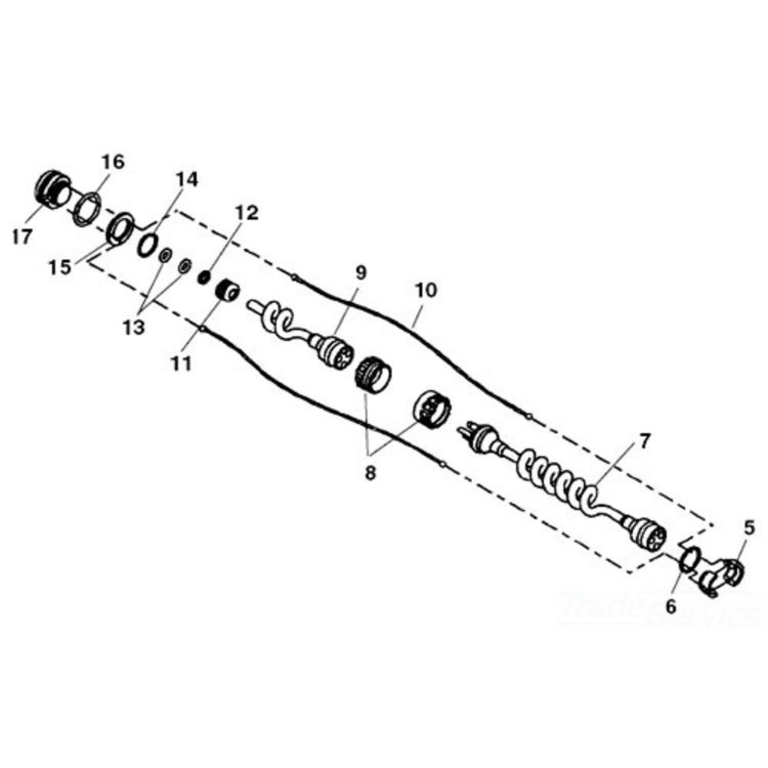 Ridgid 70987 Ridgid 70987 Cord, Assembly SHORT Coil With LCKG SL