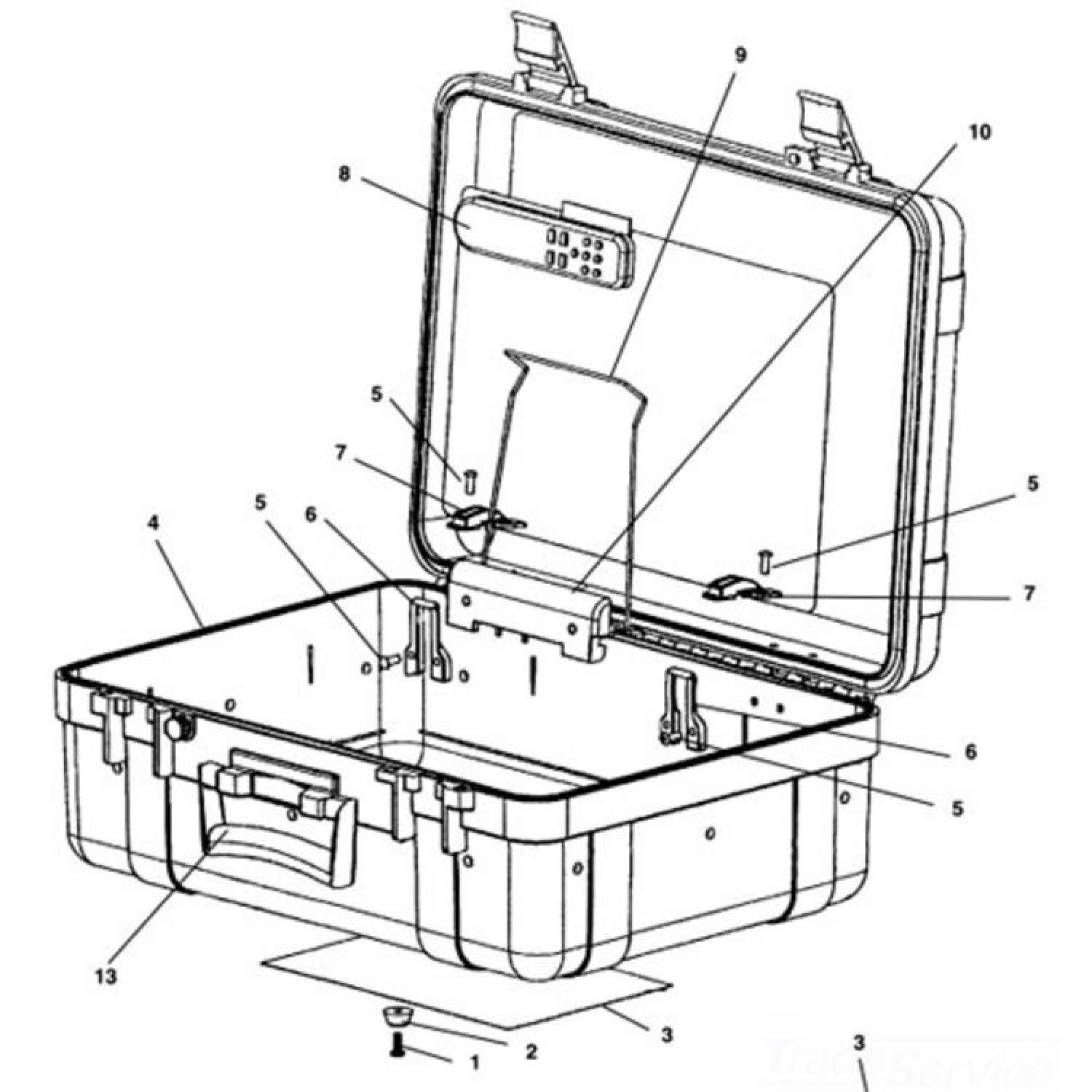 Ridgid 88147 Ridgid 88147 BAIL, Tool Box