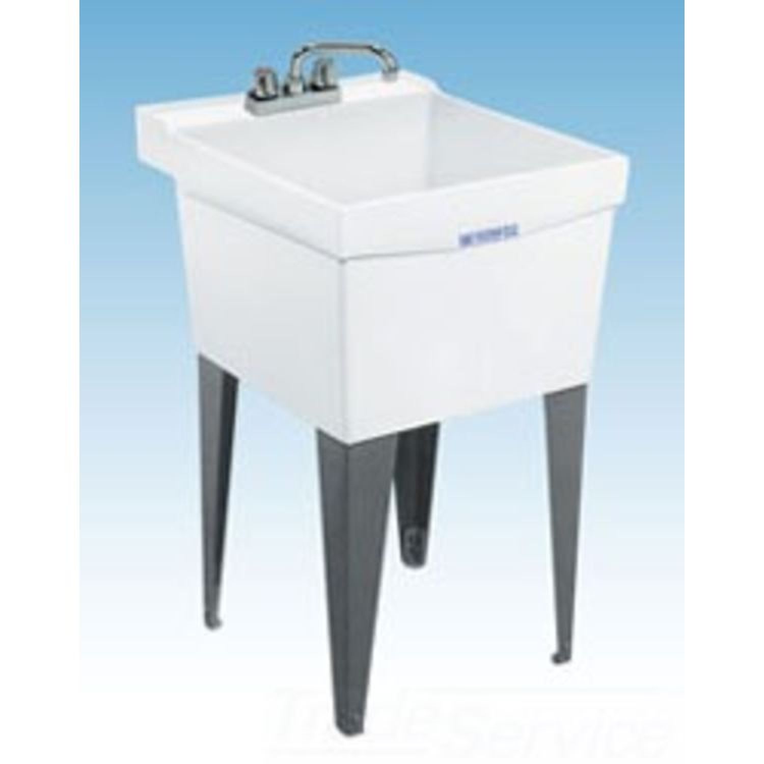 Mustee 18F Mustee 18F DURASTONE UTILATUB Laundry Tub,  20