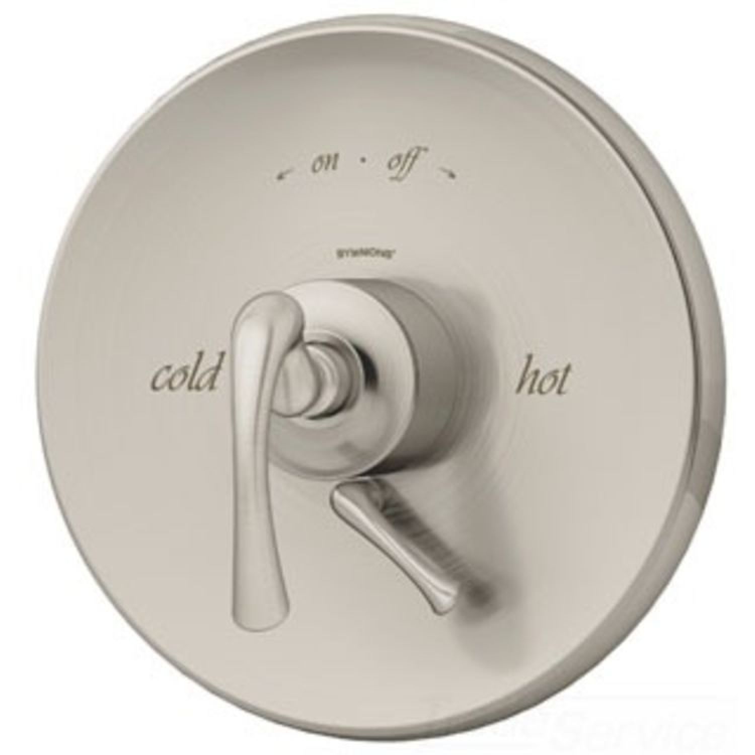 Symmons S-5200-STN-TRM Symmons S-5200-STN-TRM Satin Nickel Ballina Series Tub/Shower Valve