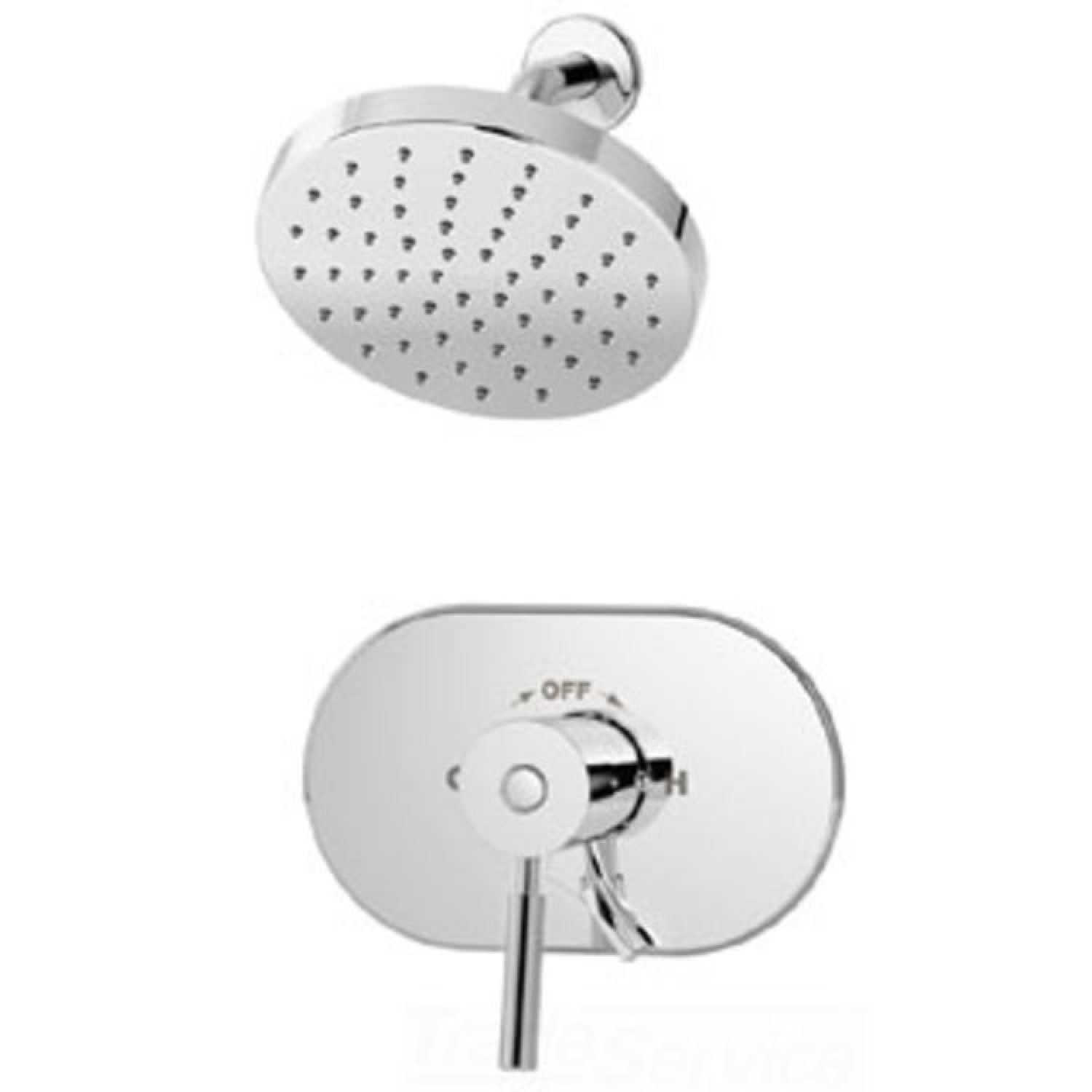 Symmons S-4301 Symmons S-4301 Chrome Sereno Series Shower System