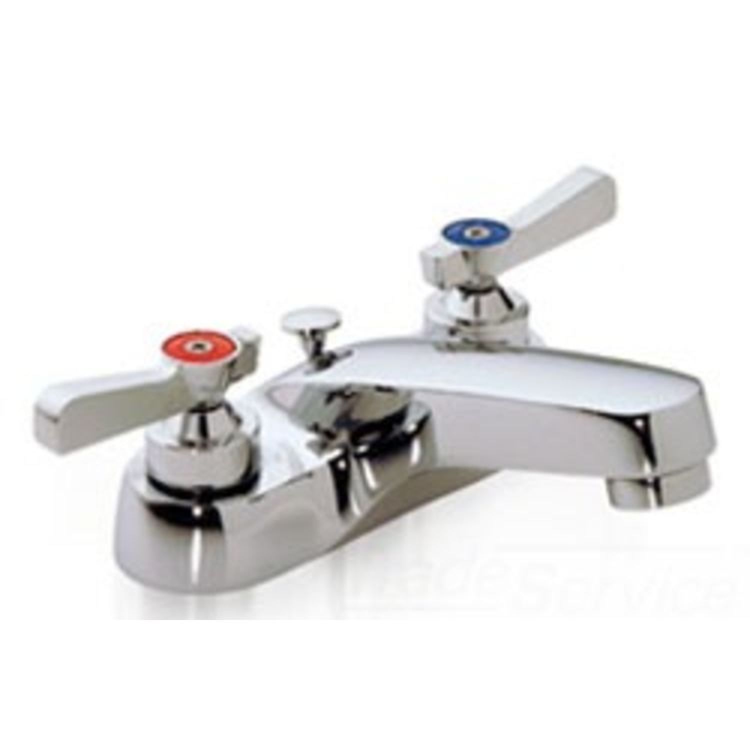 Symmons S-250-1 Symmons S-250-1 Chrome Symmetrix Series Two Handle Lavatory Faucet (Centerset)