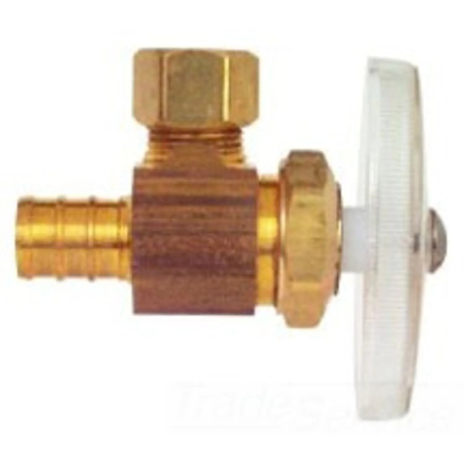 Sioux Chief 648X2FA SIOUX 648X2FA VALVE 1/2PEXX3/8 COMP CHR ANGL STOP FOR NON POTABLE USE