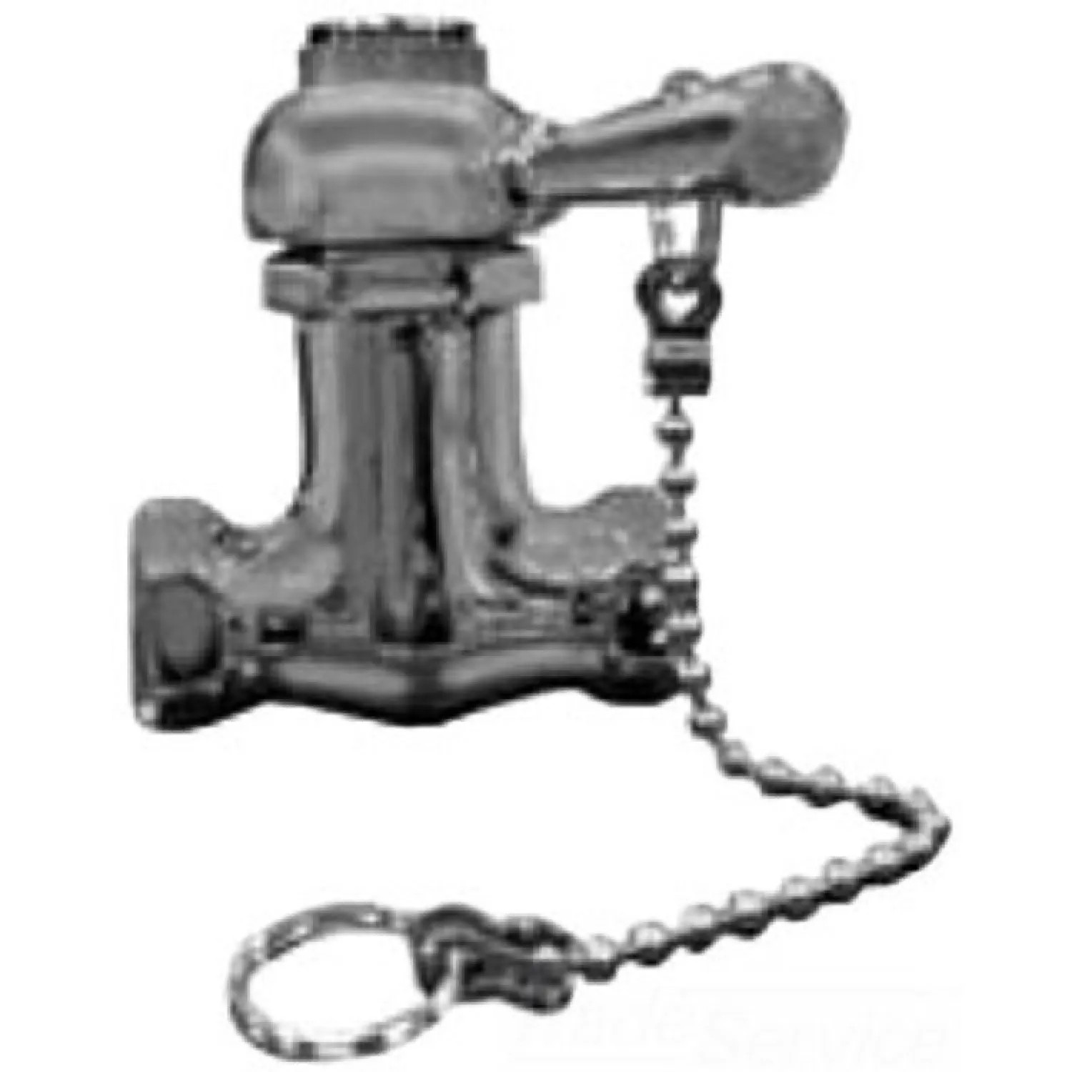 Jones Stephens S05100 Jones Stephens S05-100 Self-Closing Shower Valve with 7-Inch Pull Chain