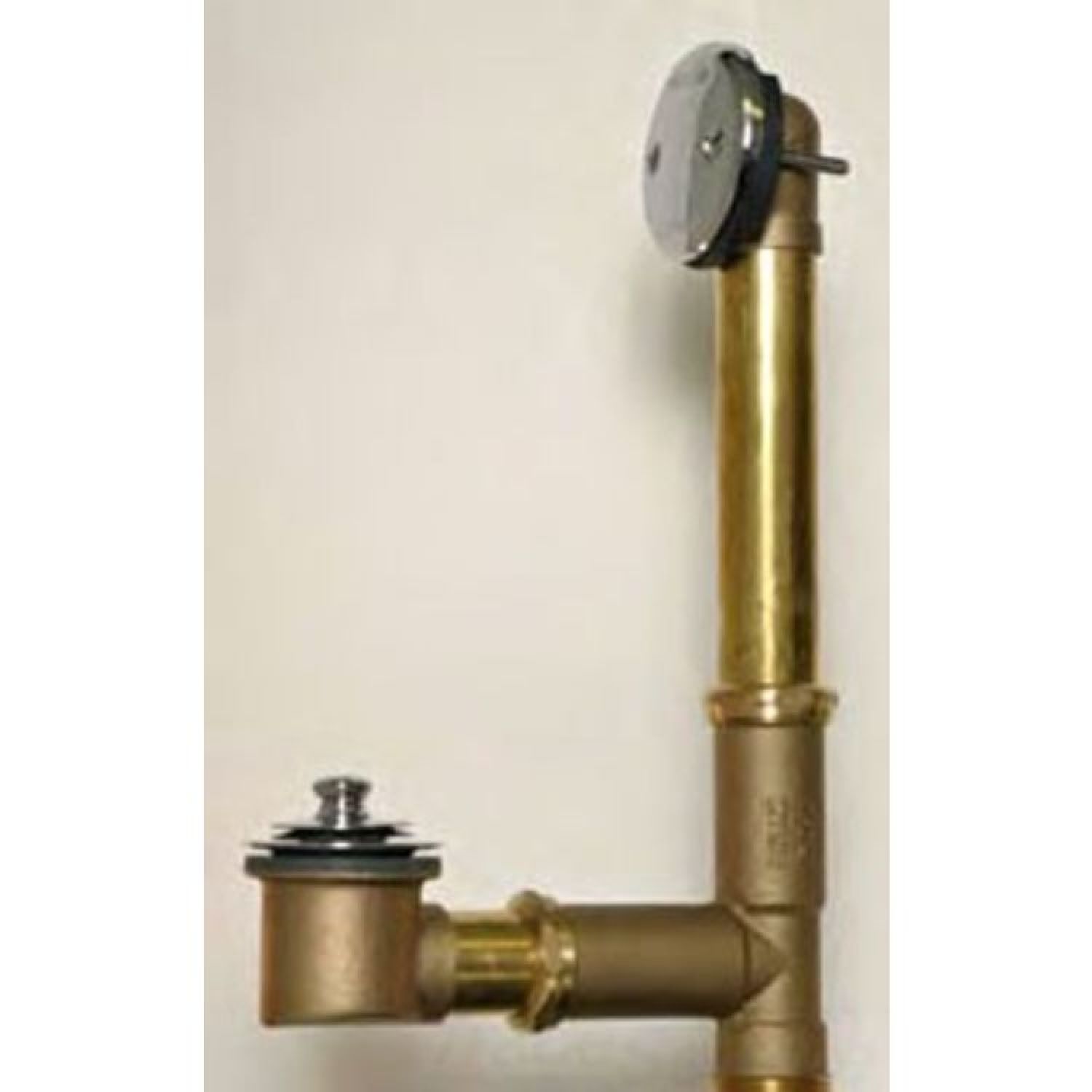 Watco 551-LT-BRS-NP-NY Watco 551-LT-BRS-NP-NY Lift and Turn Bath Waste - Nickel Polished