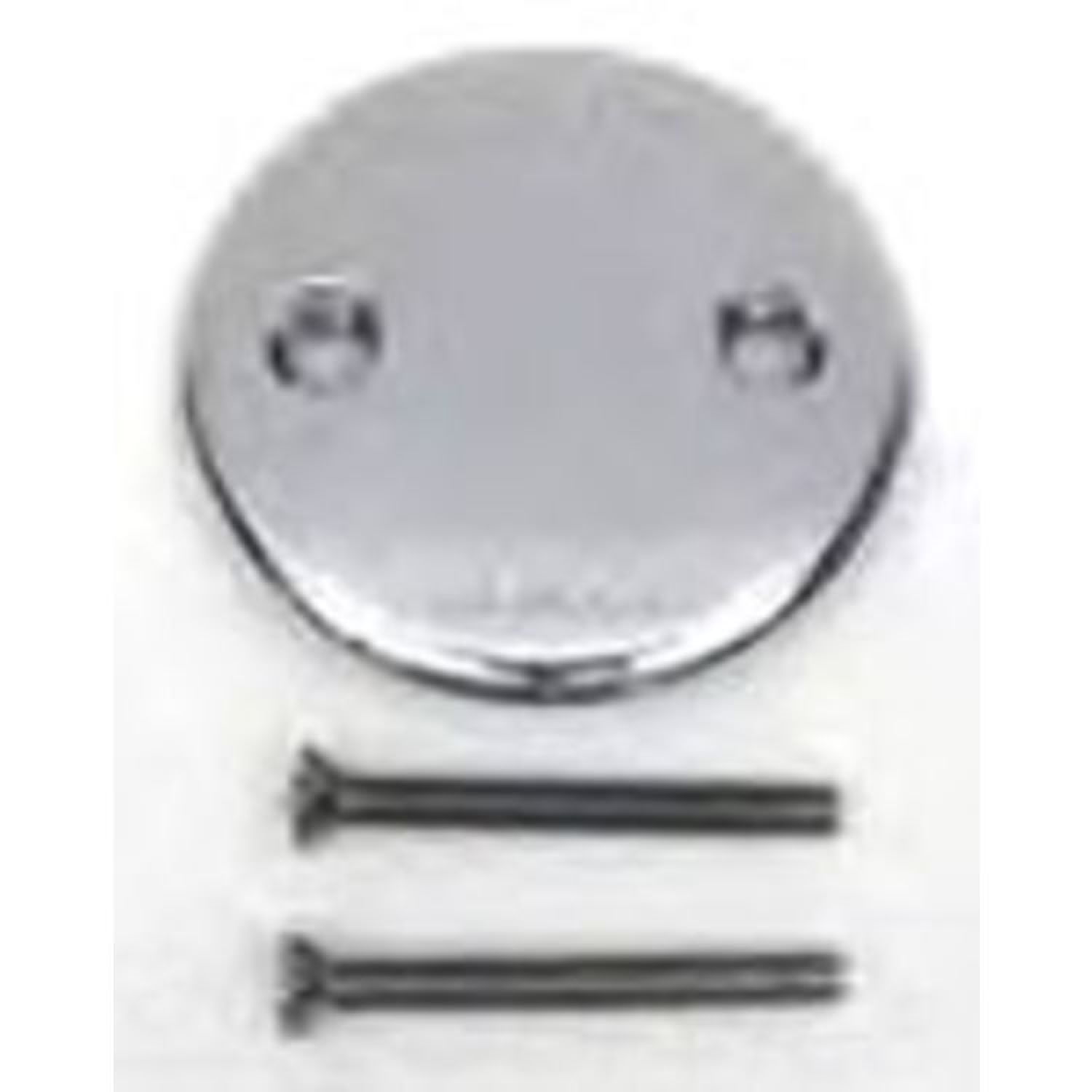 Watco 18002-BN Watco 18002-BN Brushed Nickel Two-Hole Overflow Plate Kit