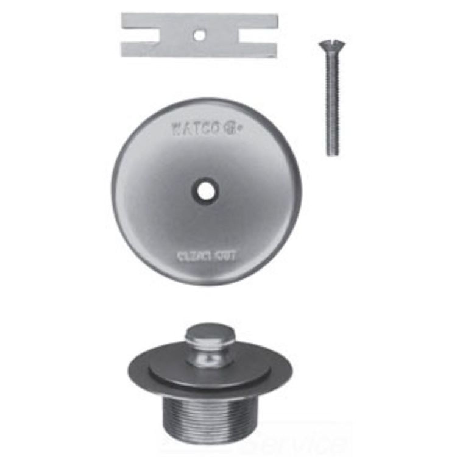 Watco 38390-CP-2H Watco 38390-CP-2H Push Pull Chrome Plated Two-Hole Trim Kit