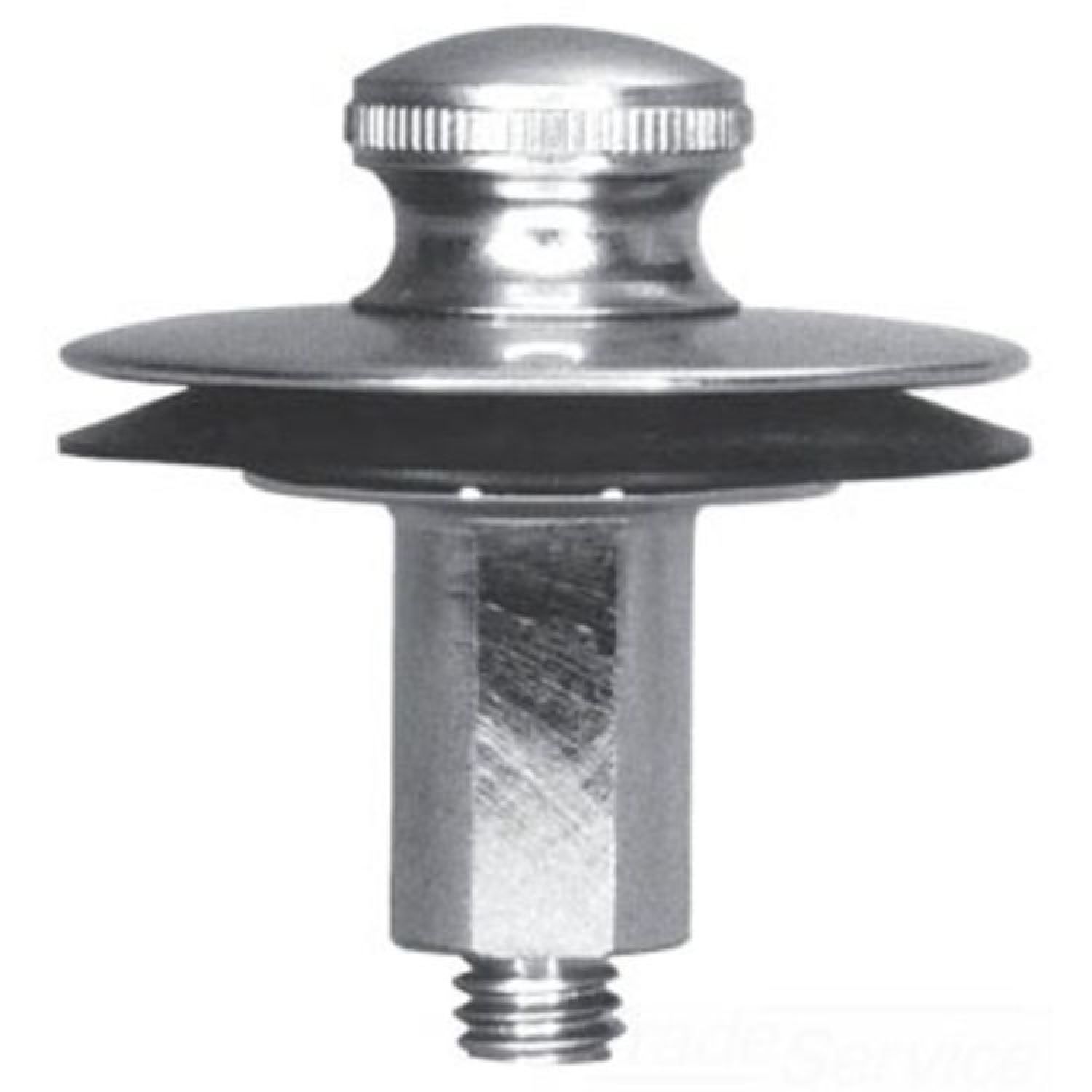 Watco 38530-CP Watco 38530-CP Push Pull Chrome Plated ABS Plastic Stopper with 2 Pins
